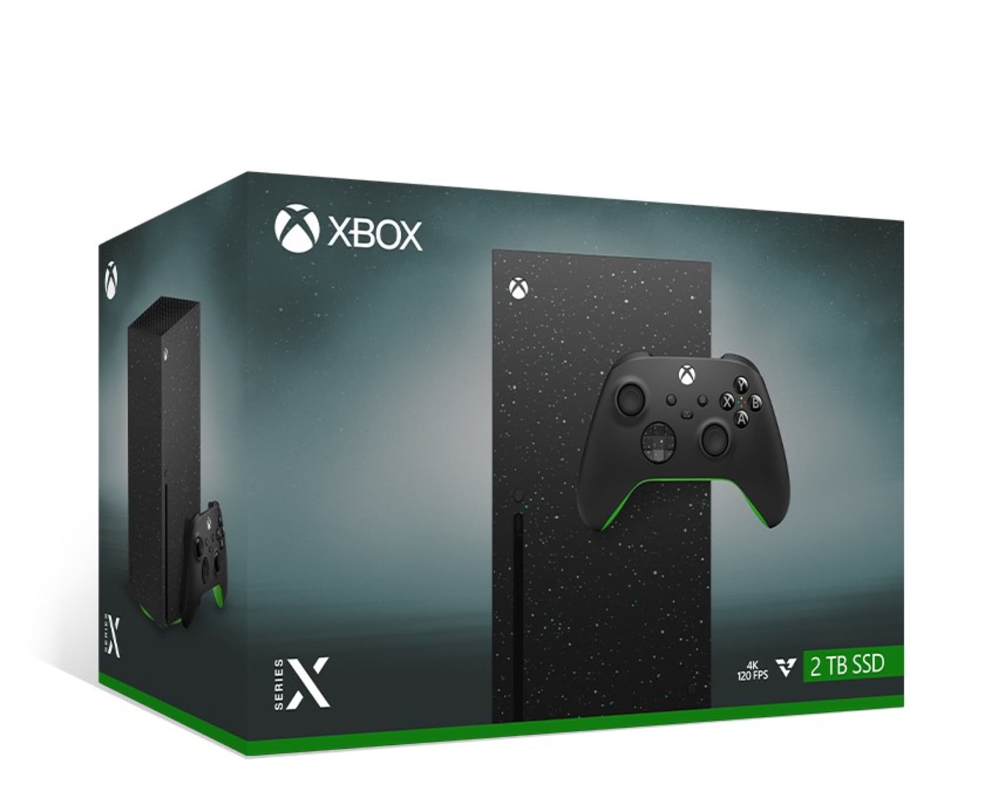 Förpackning Xbox Series X 2 TB Galaxy Black