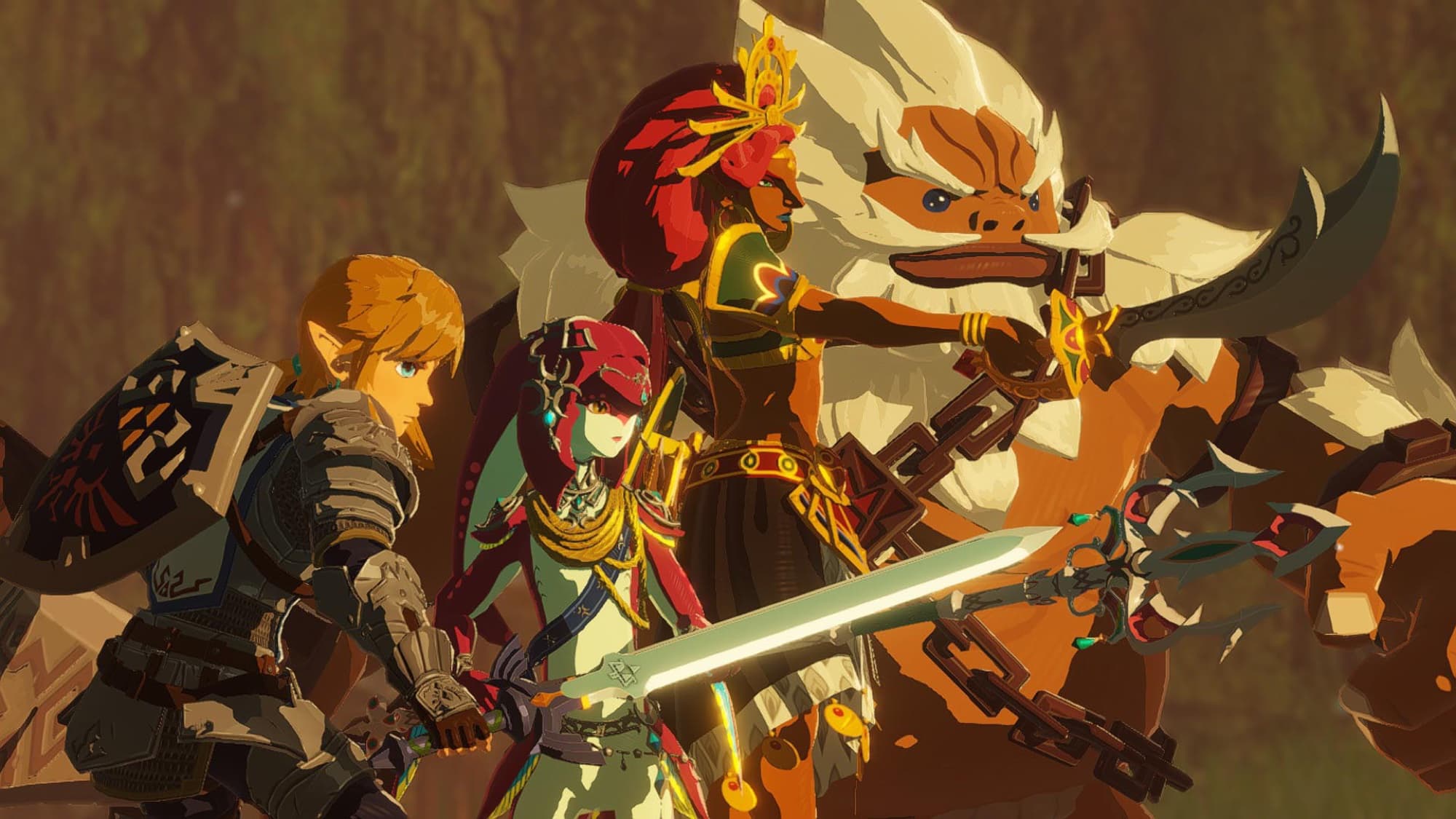 Skärmbild från Hyrule Warriors: Age of Calamity – Definitive Edition
