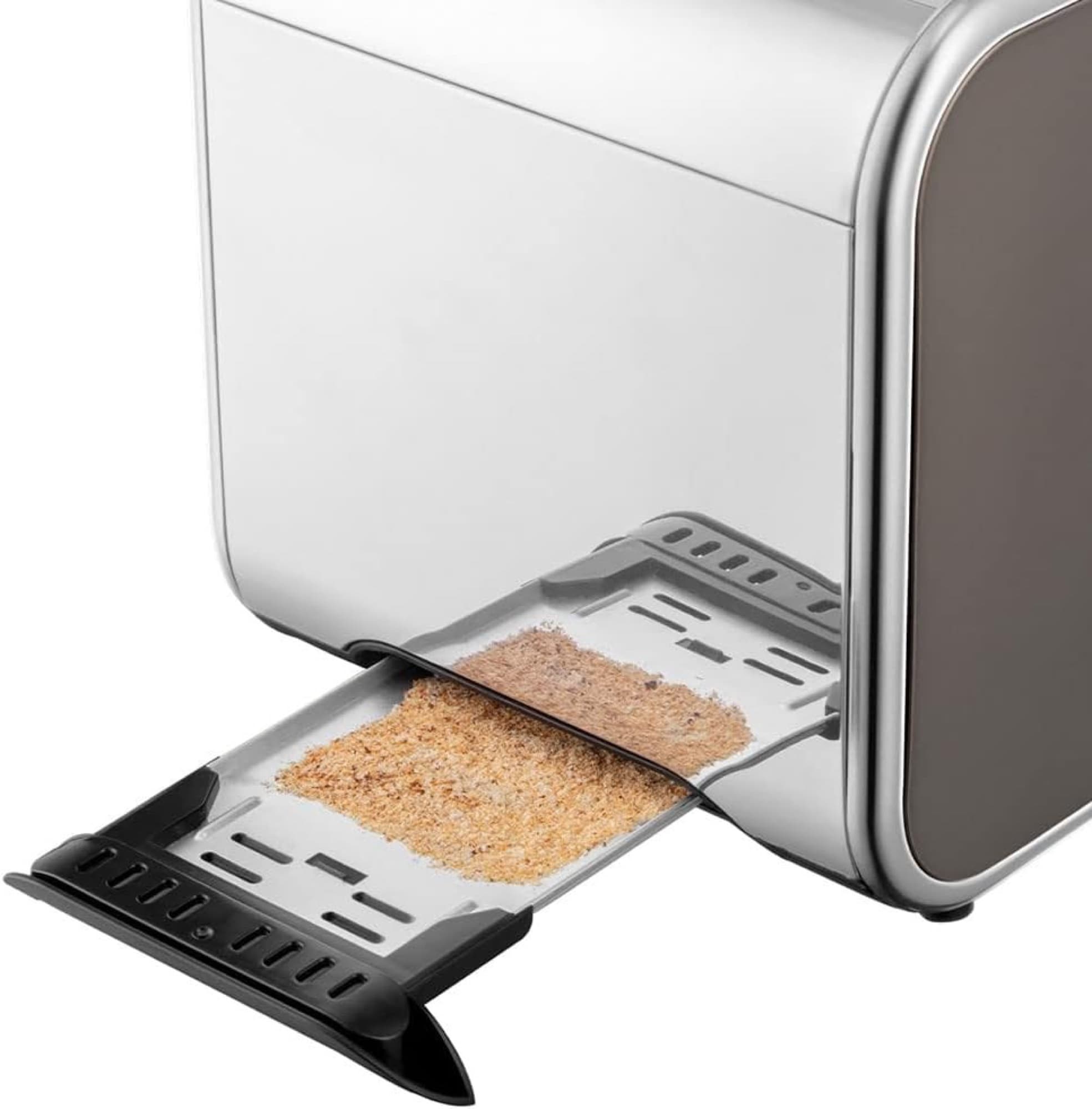 Removable crumb tray