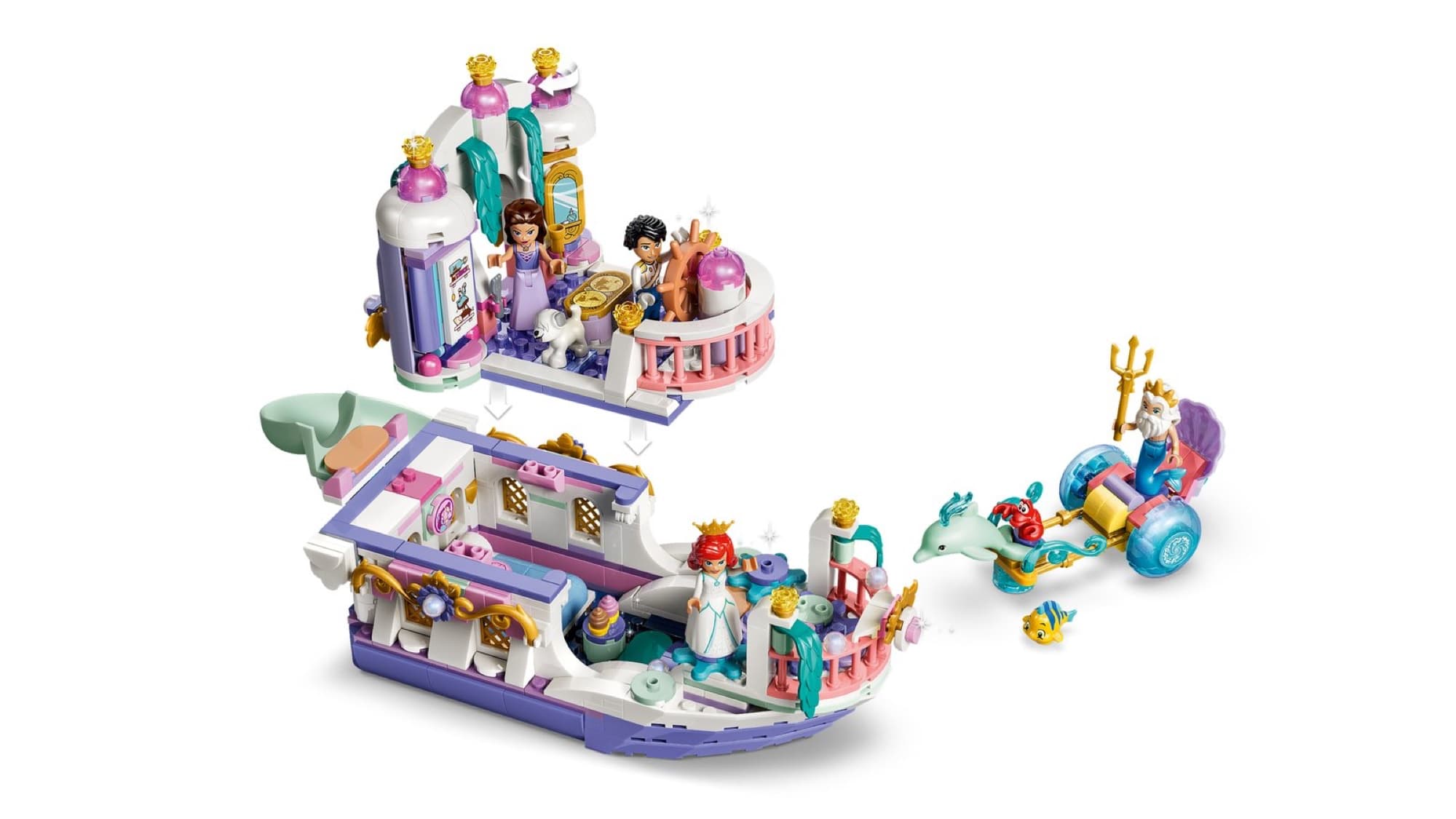 Ariel's wedding boat – detail 4
