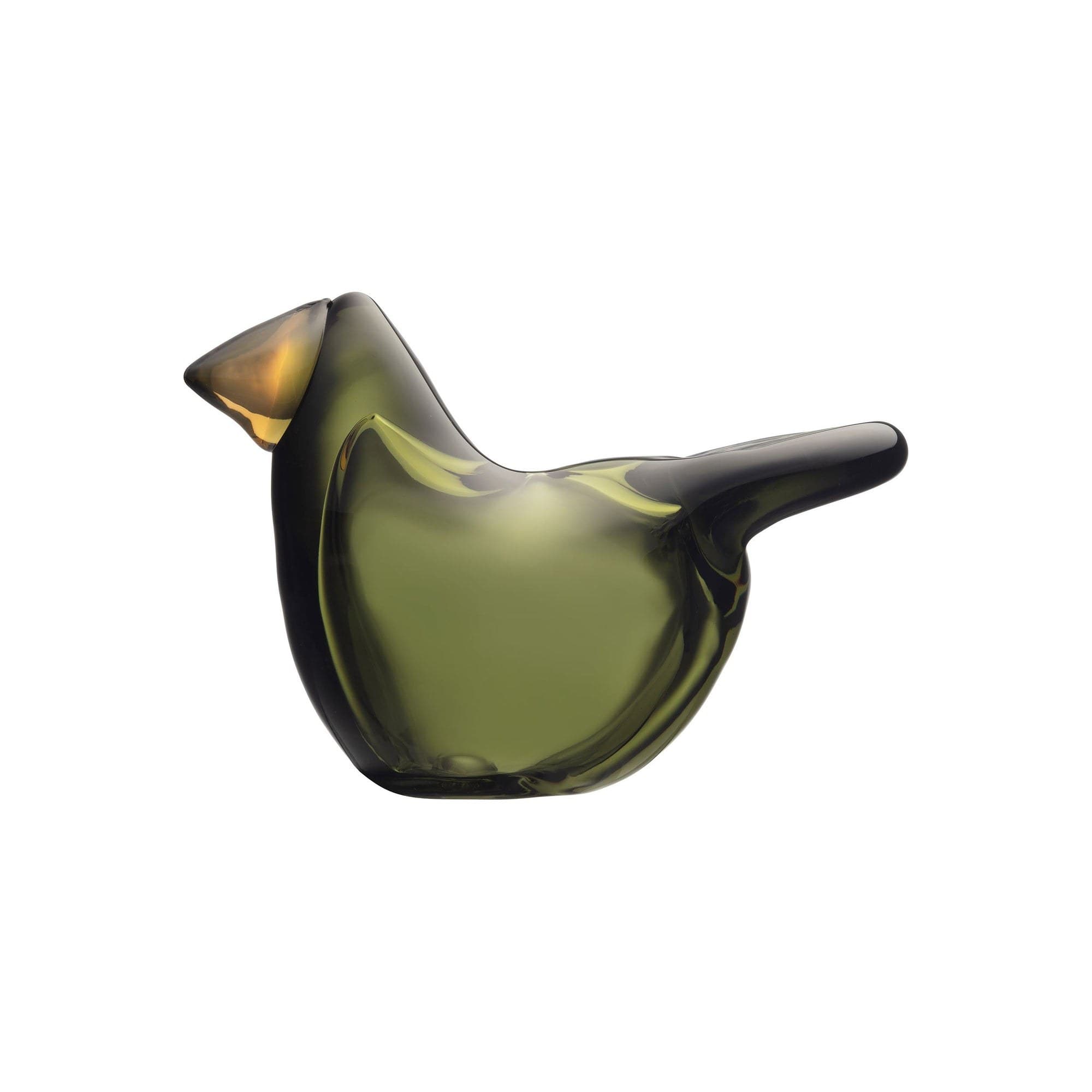 Iittala Birds by Toikka Flugsnappare – 95 × 60 mm, Moss grön-koppar
