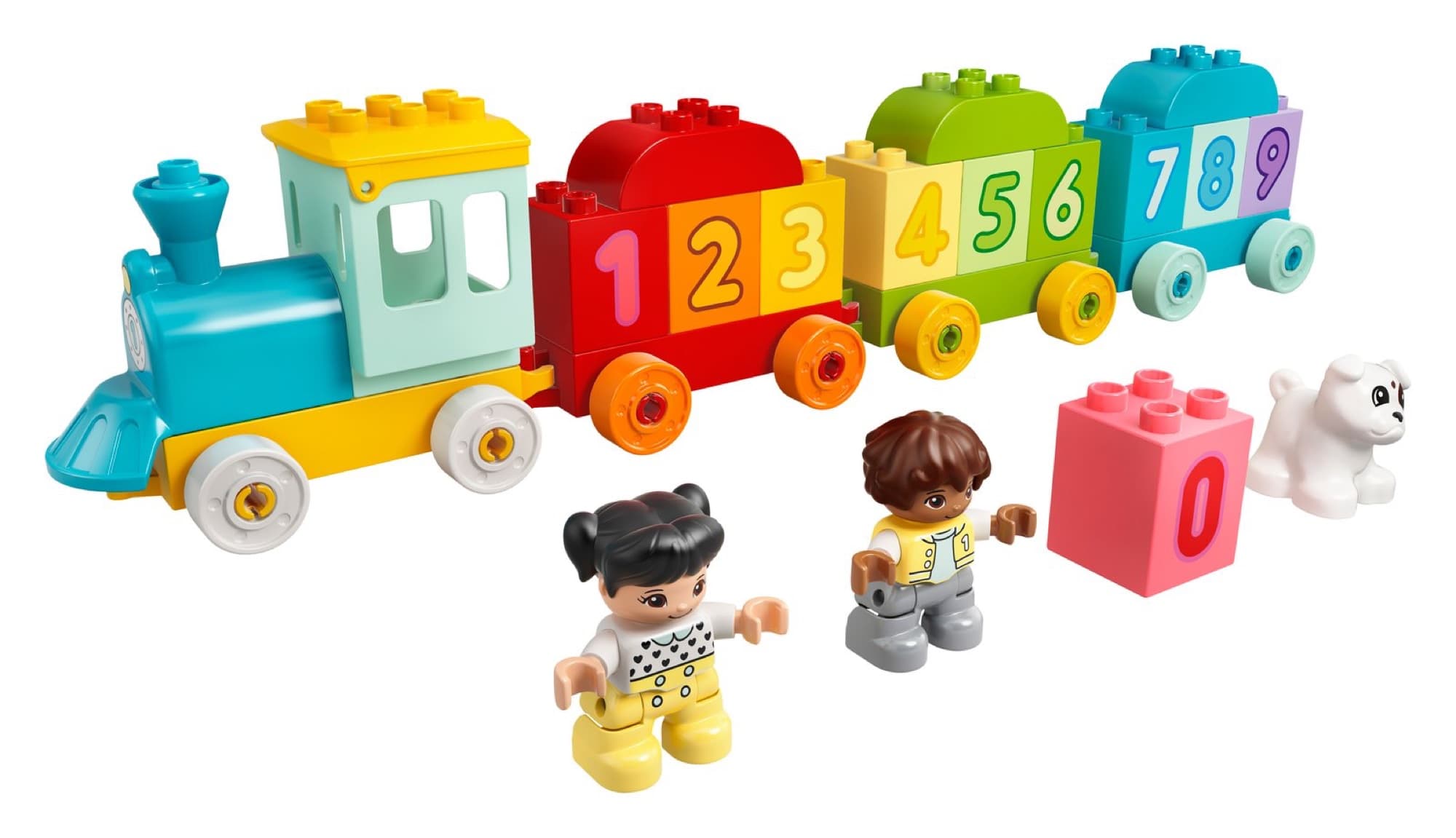 DUPLO number train – detail 2
