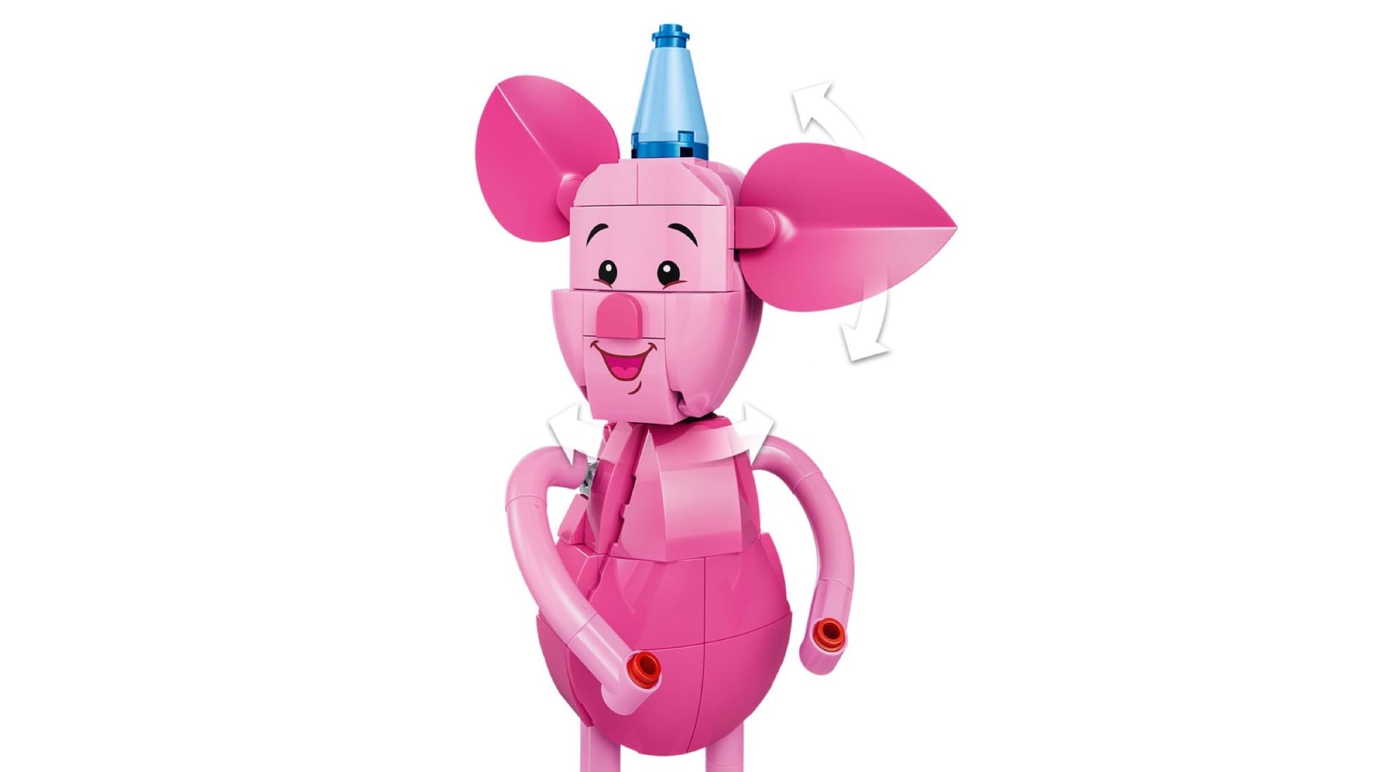 Piglet with birthday cake – detail 4