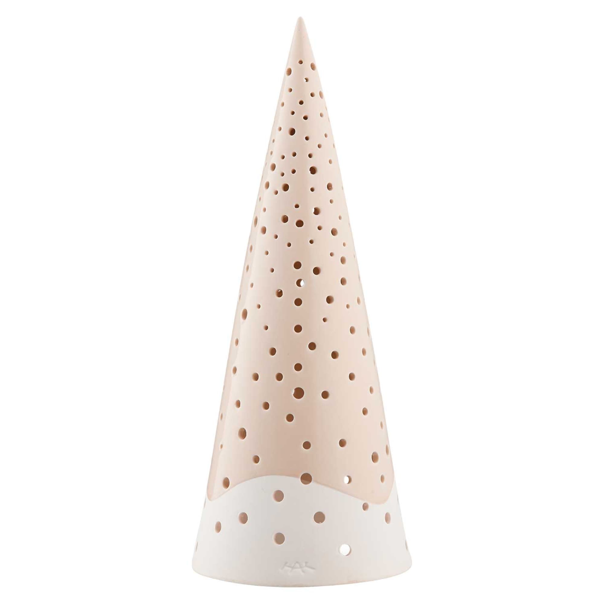 Kähler Nobili ljuslykta – 30 cm, Nude
