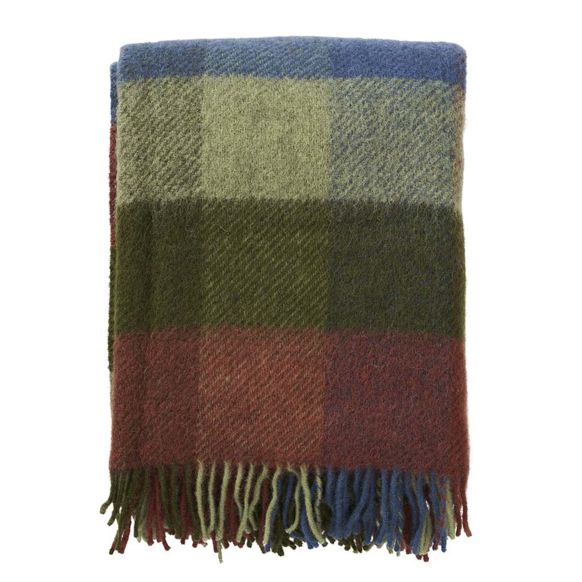Gotland Multi pläd 130 × 200 cm i färgen Multi grön