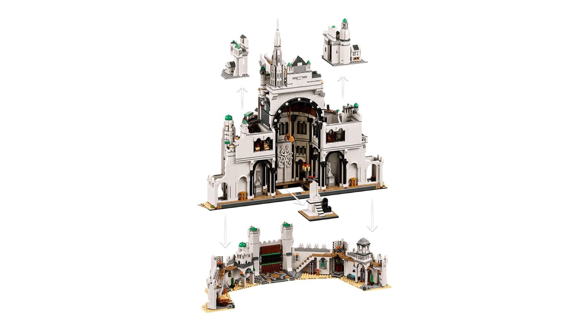 Minas Tirith – detalj 6