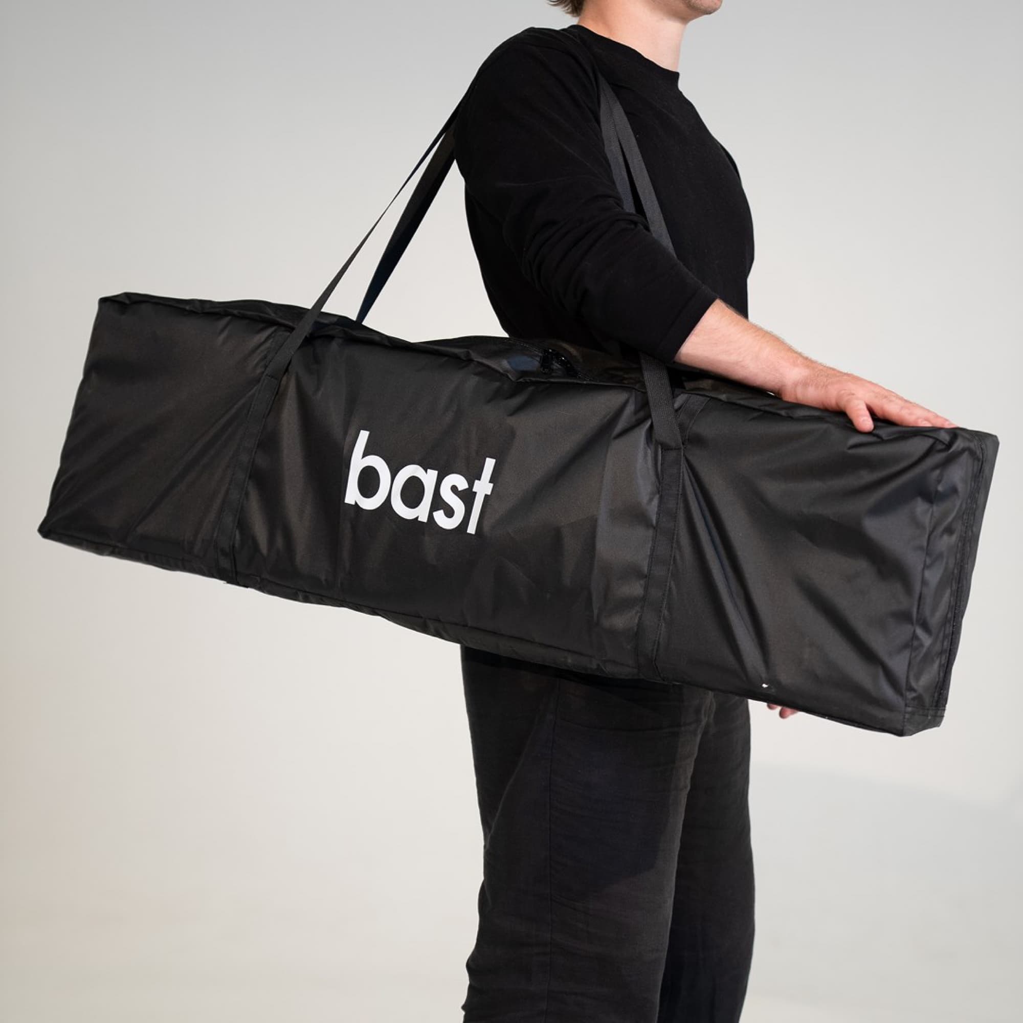 Bärväska för bastubänk