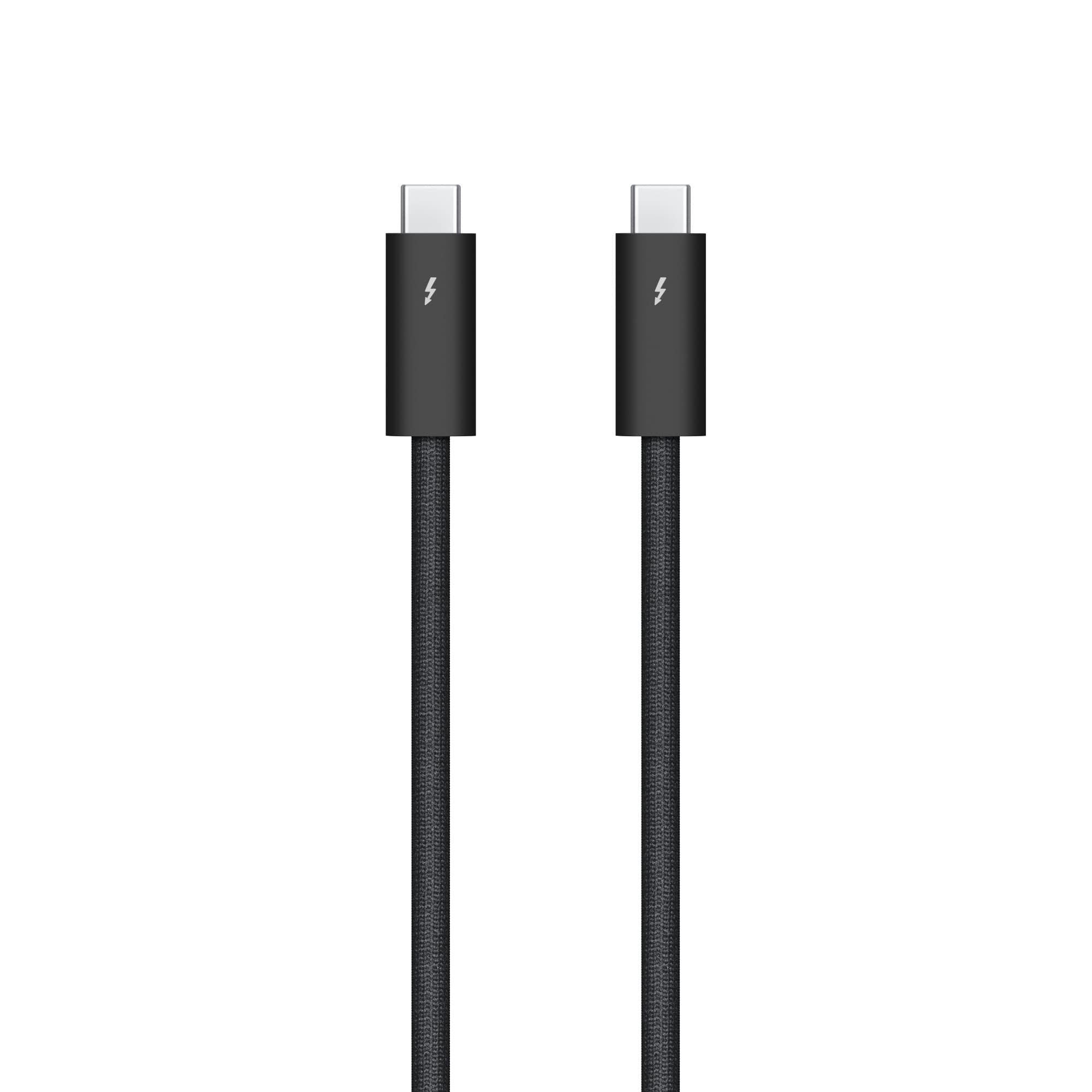 Kontakten med Thunderbolt-logotyp