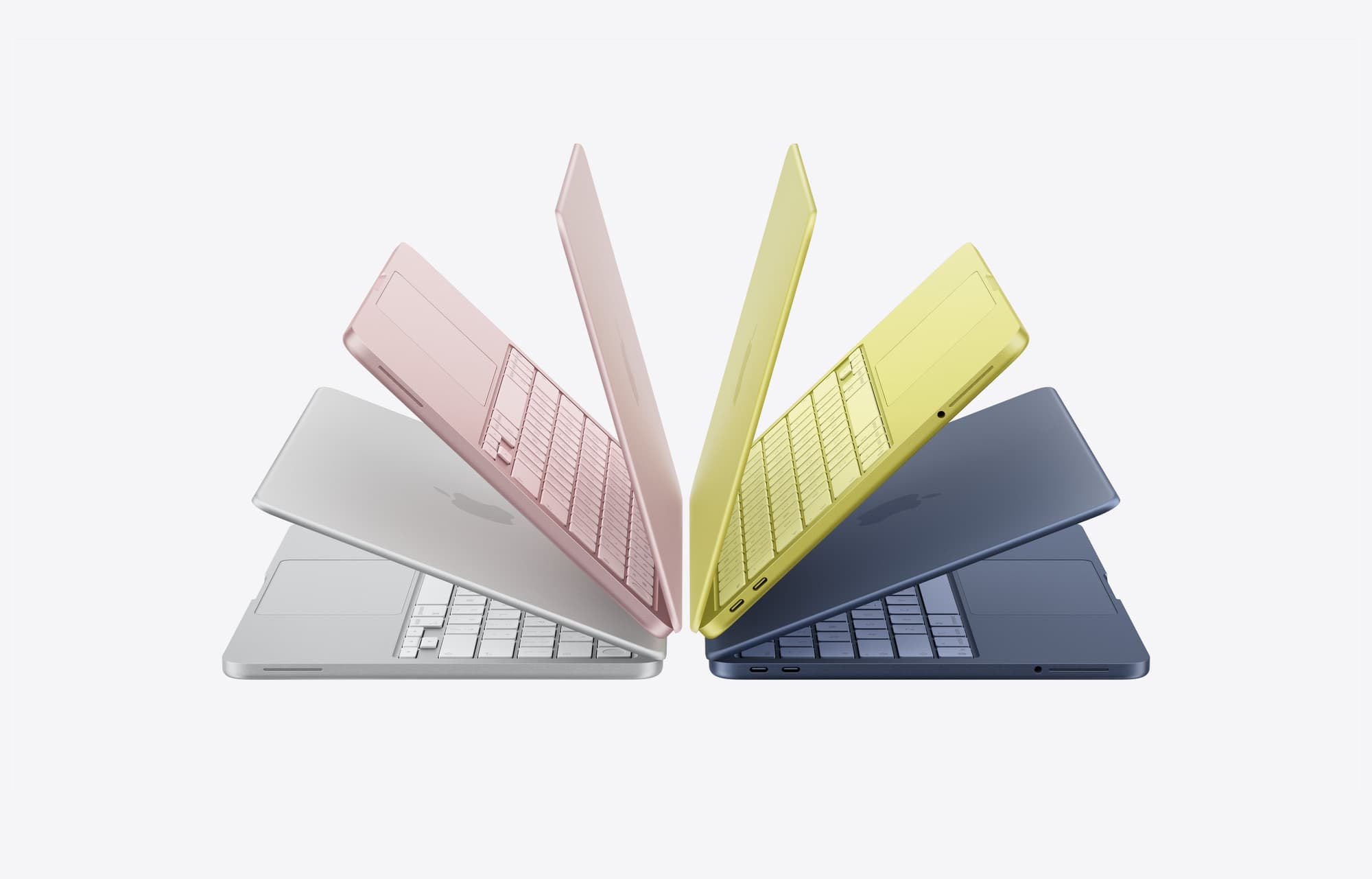 MacBook Neo i alla fyra färger