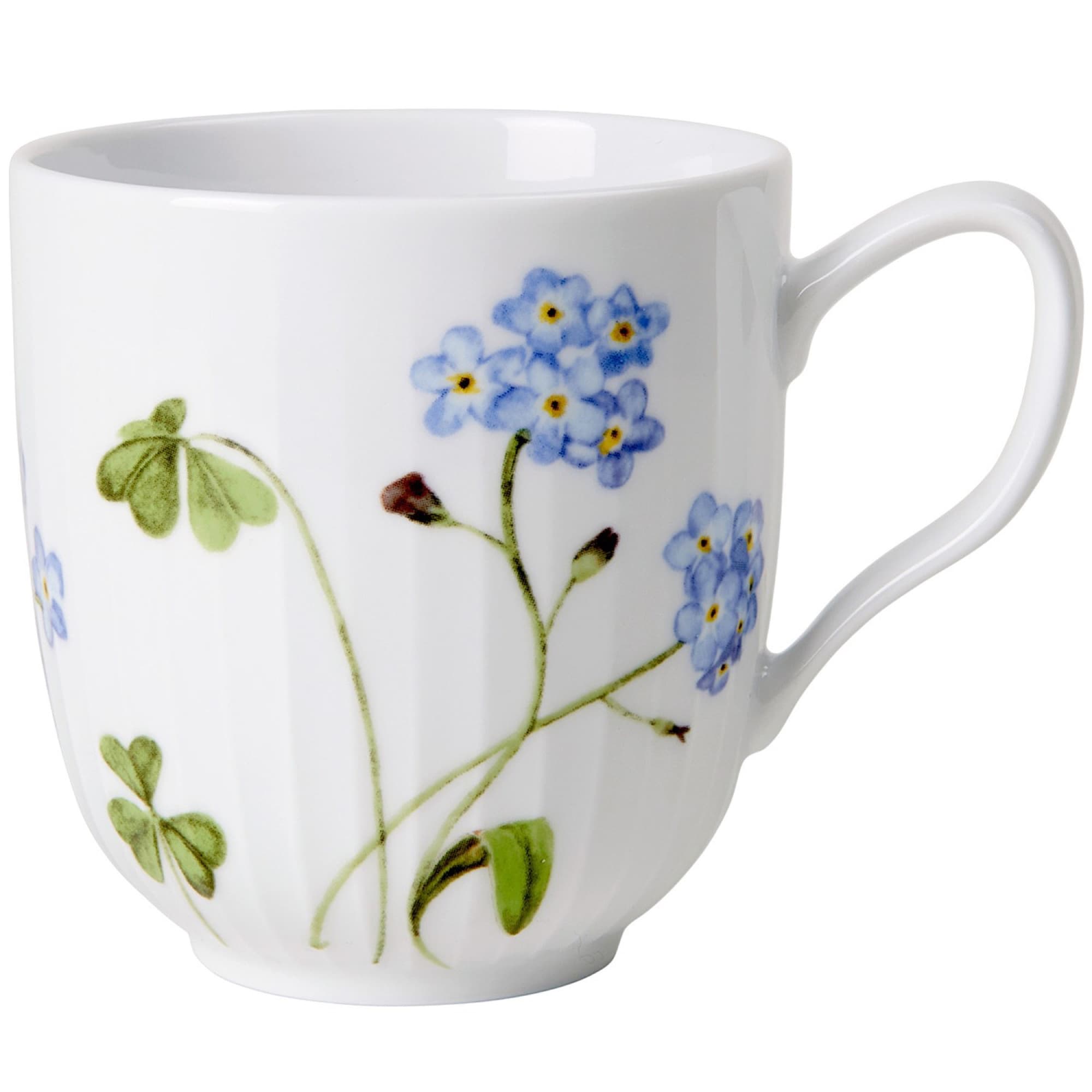 Kähler Hammershøi Summer mugg 33 cl – 33 cl, Forget Me Not