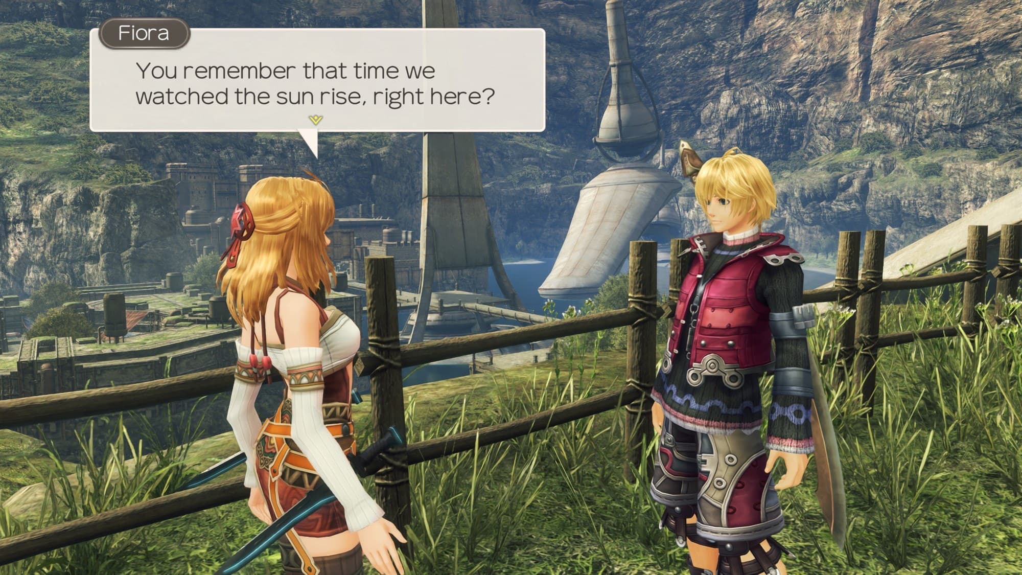 Skärmbild från Xenoblade Chronicles: Definitive Edition – Nintendo Switch 2 Edition