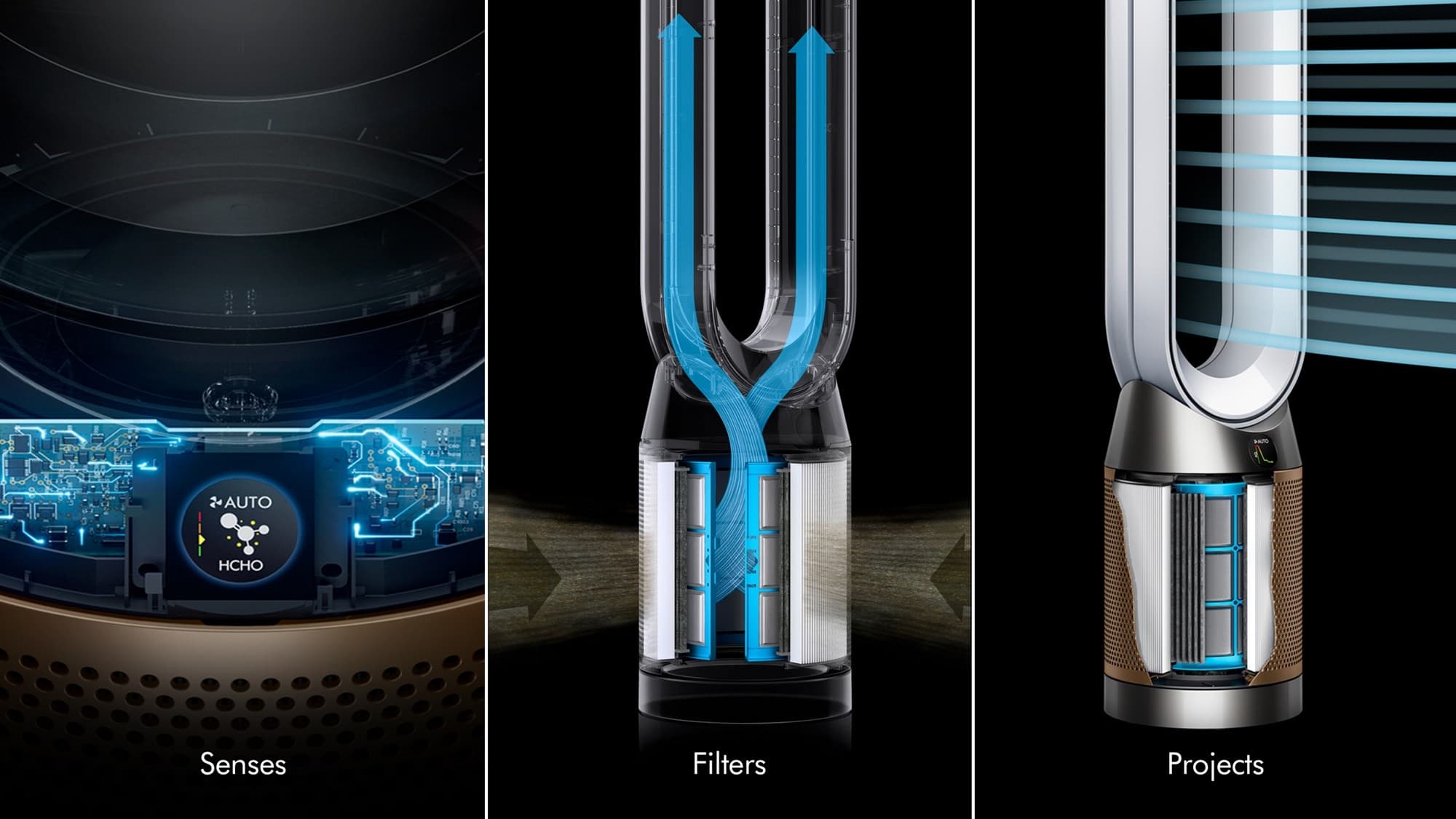 Sensors, filter and airflow