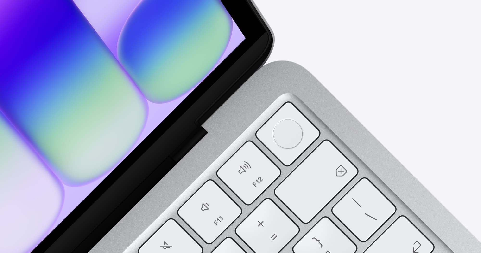 Touch ID-knappen på tangentbordet