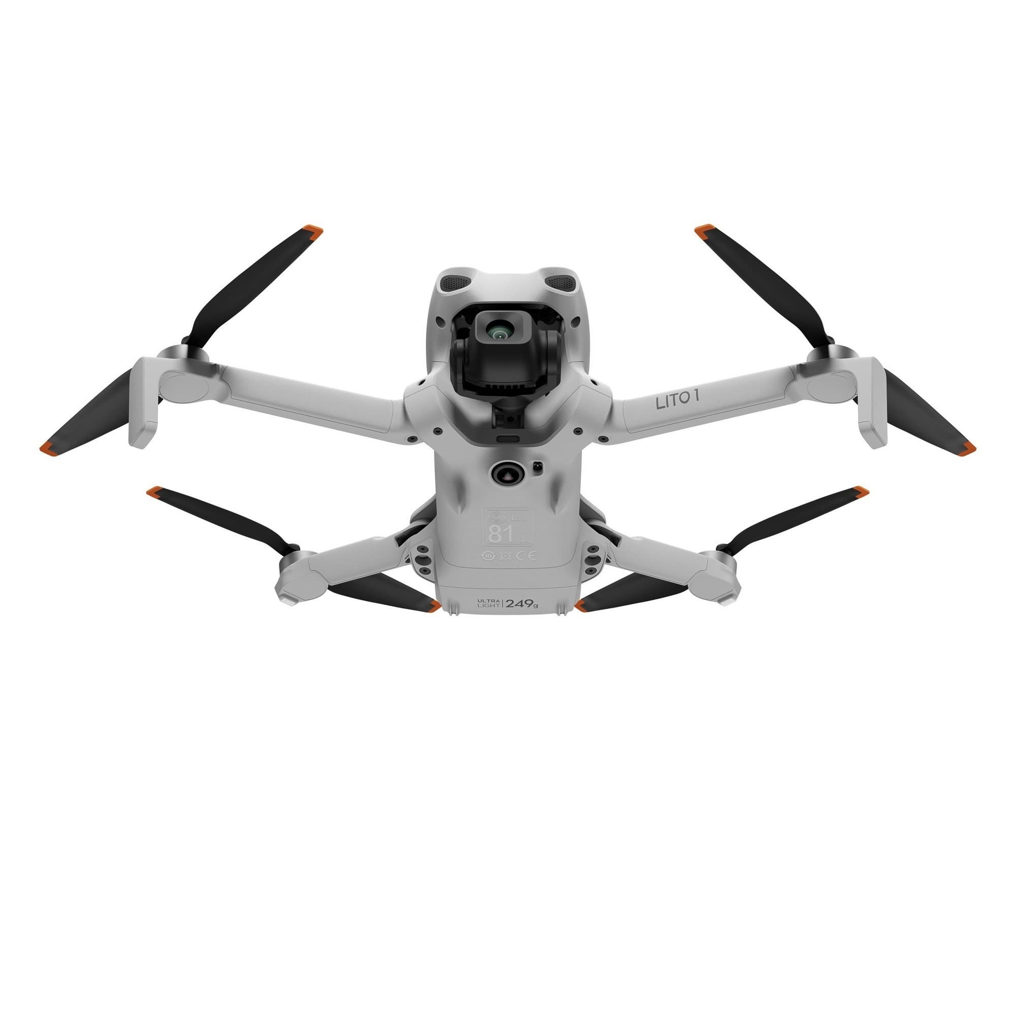 DJI Lito 1 underifrån med sensorer