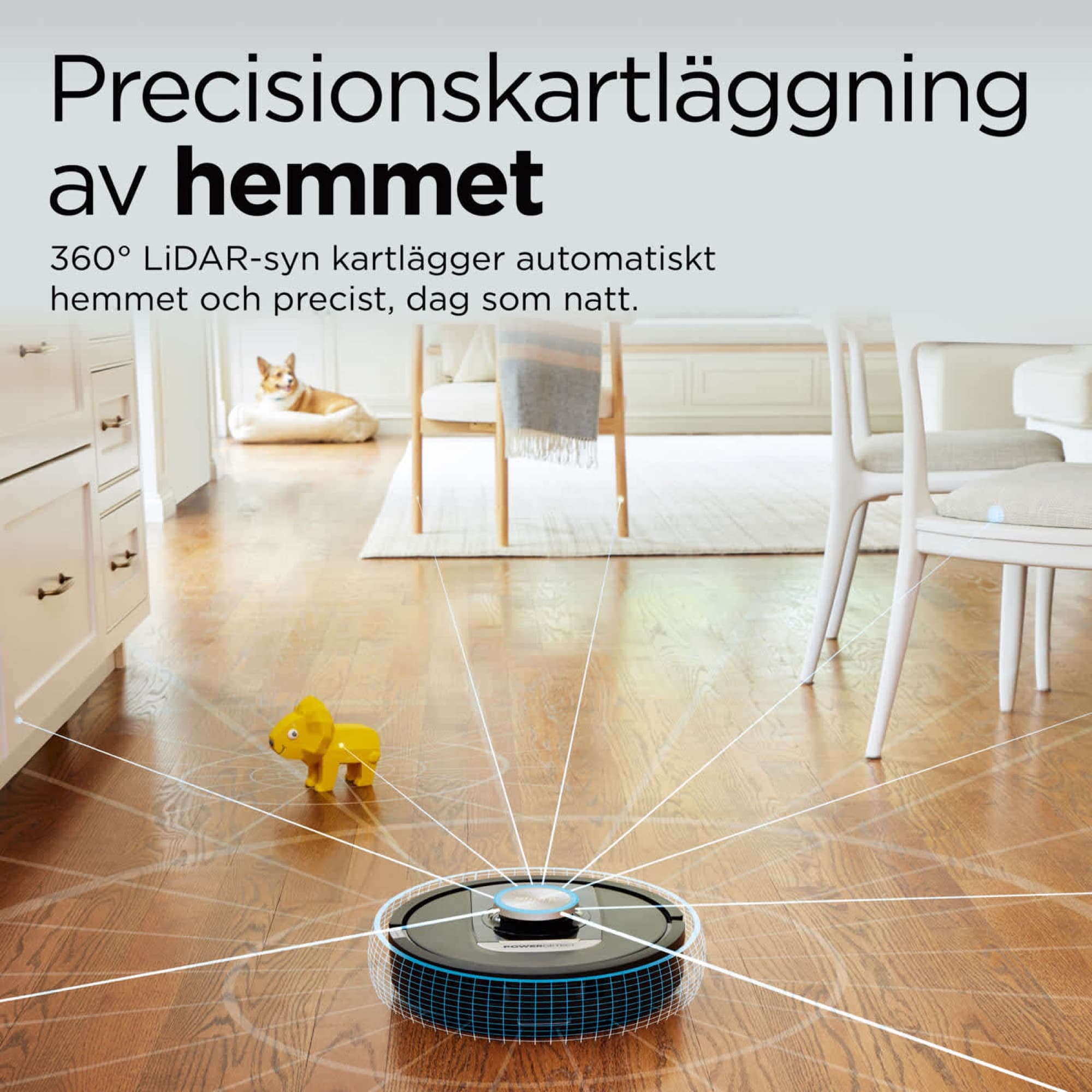 LiDAR-kartläggning av hemmet