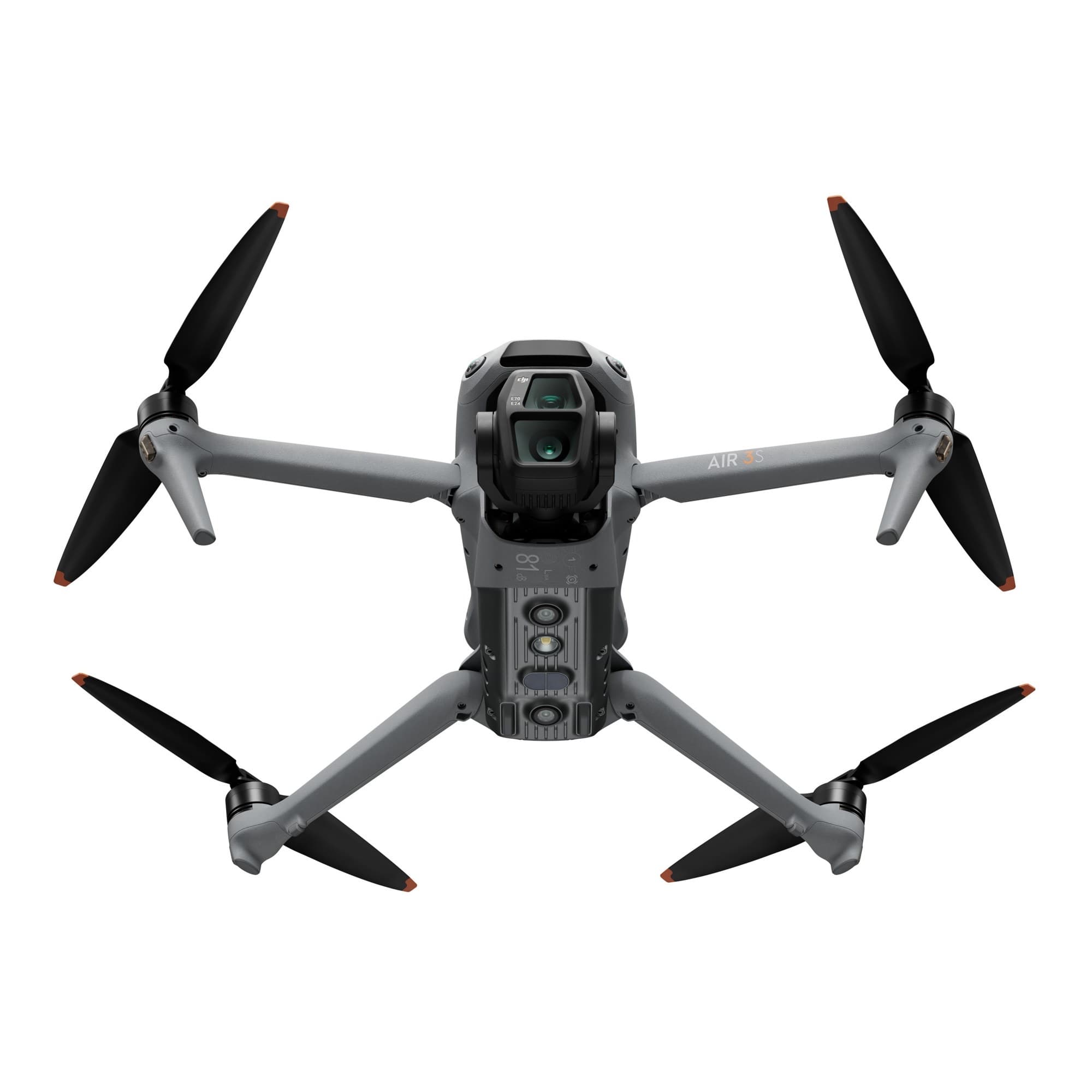 DJI Air 3S med kameror och sensorer