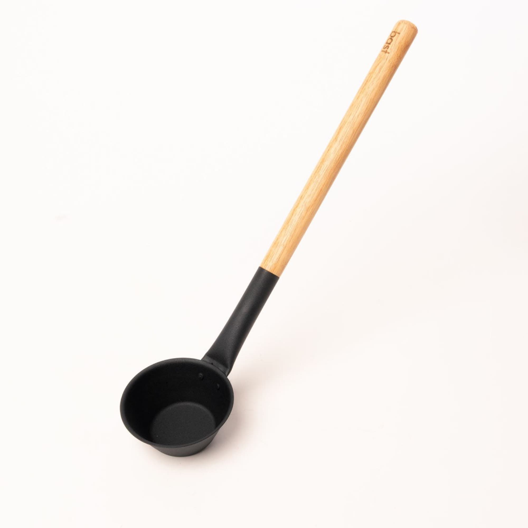 Skopa med skaft i bambu