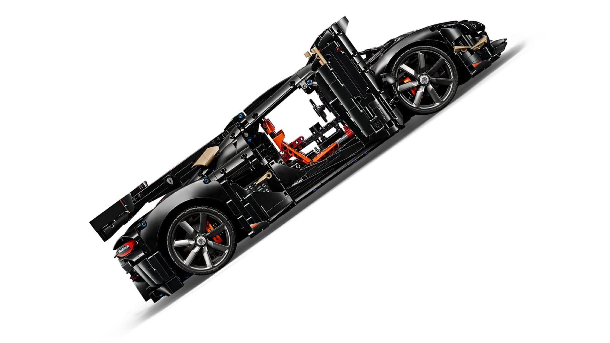 Koenigsegg i LEGO Technic – detalj 4