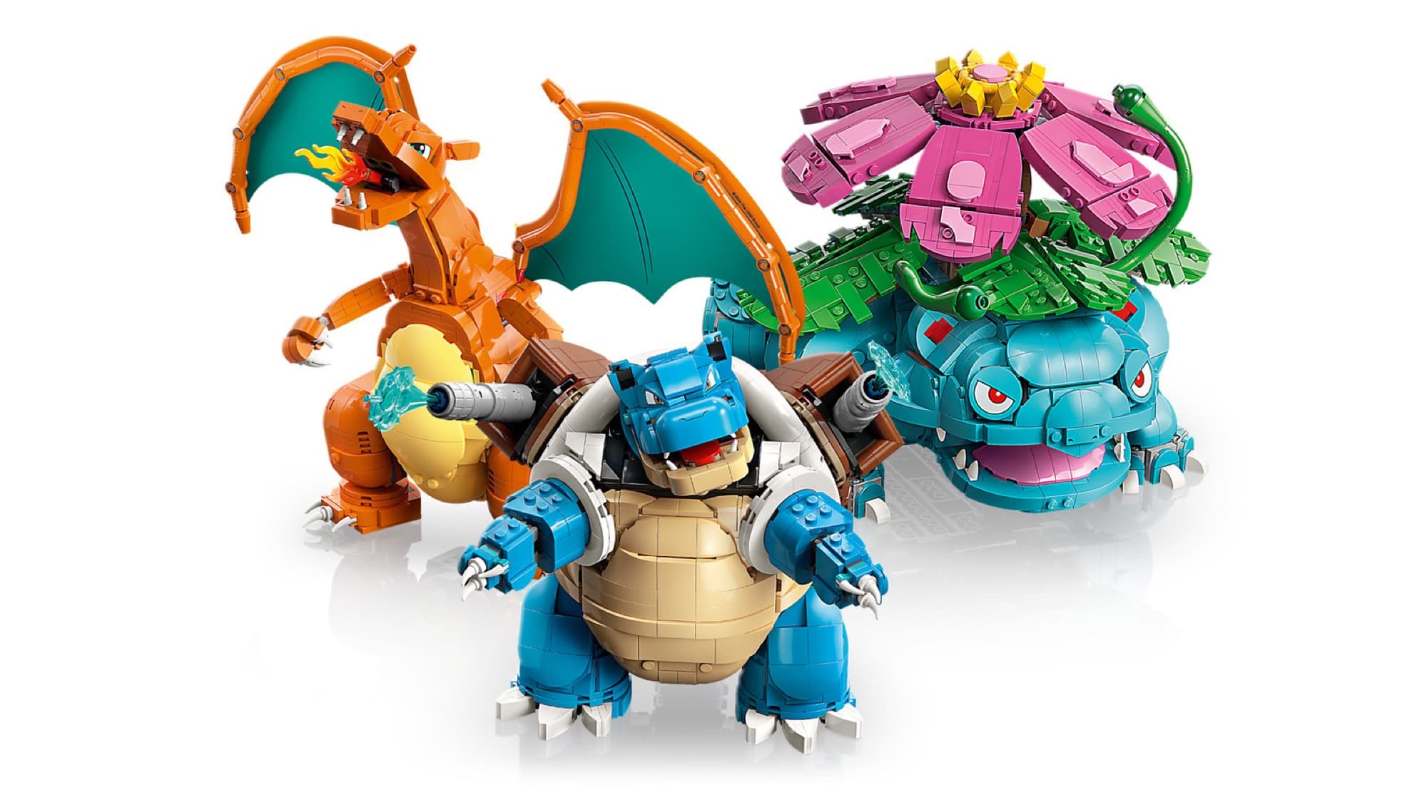 Venusaur, Charizard och Blastoise – detalj 3
