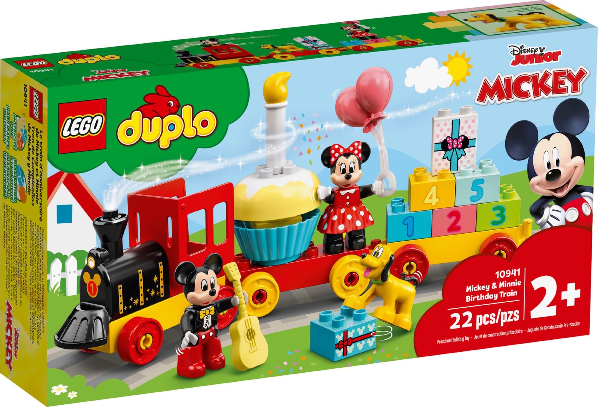 DUPLO Mickey and Minnie birthday train – detail 1