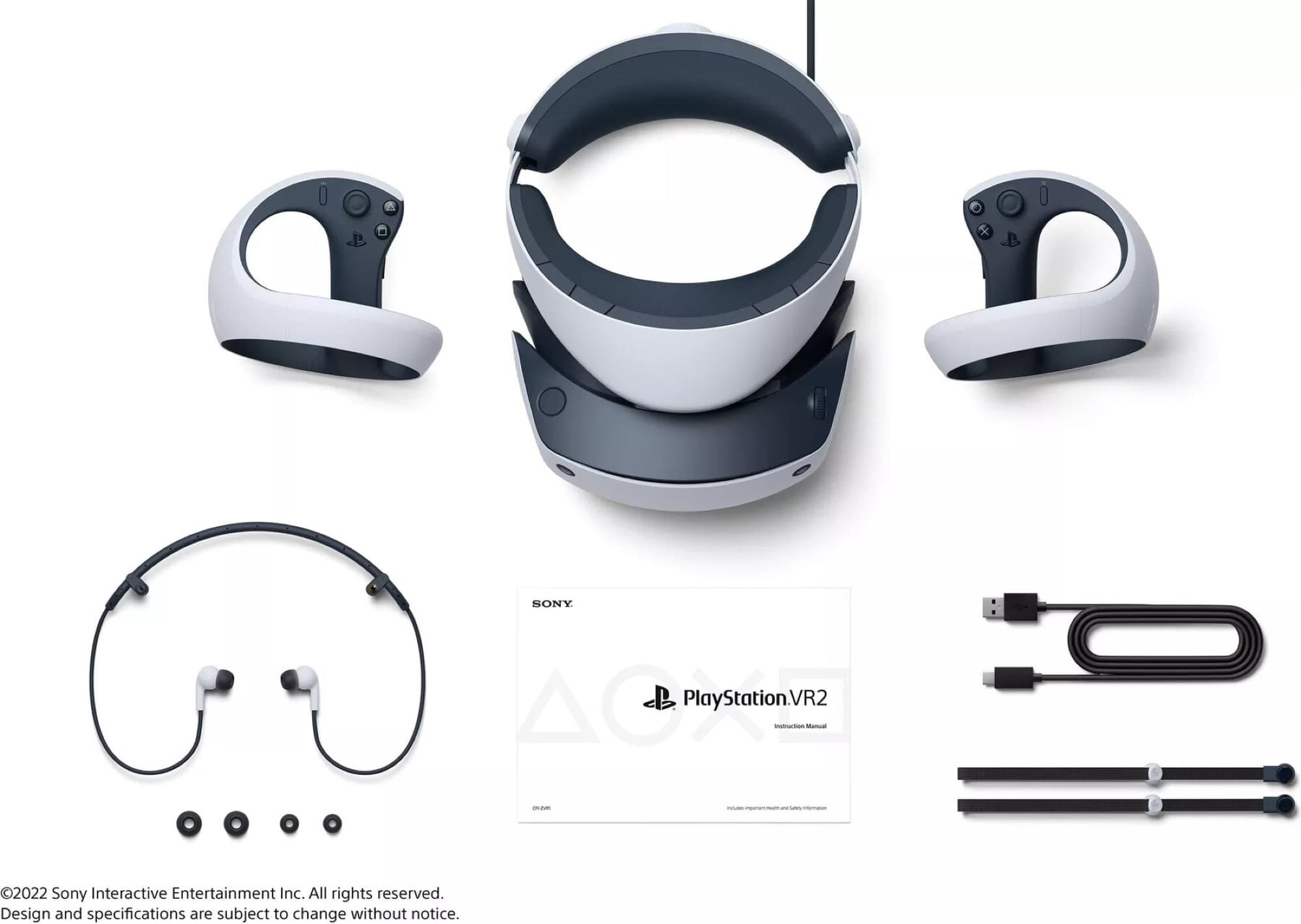 Det som ingår med PlayStation VR2