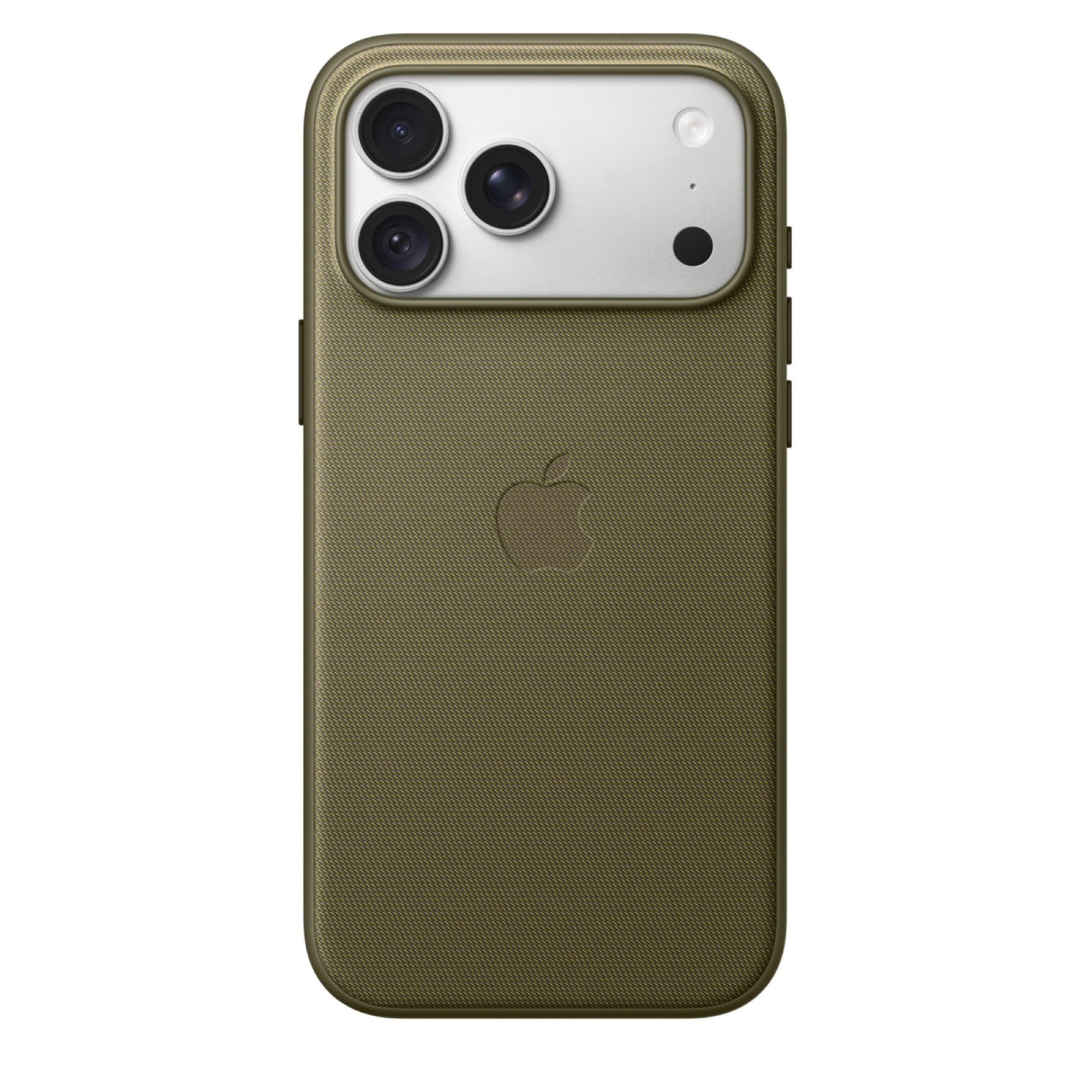 TechWoven-skal – iPhone 18 Pro Max i oliv