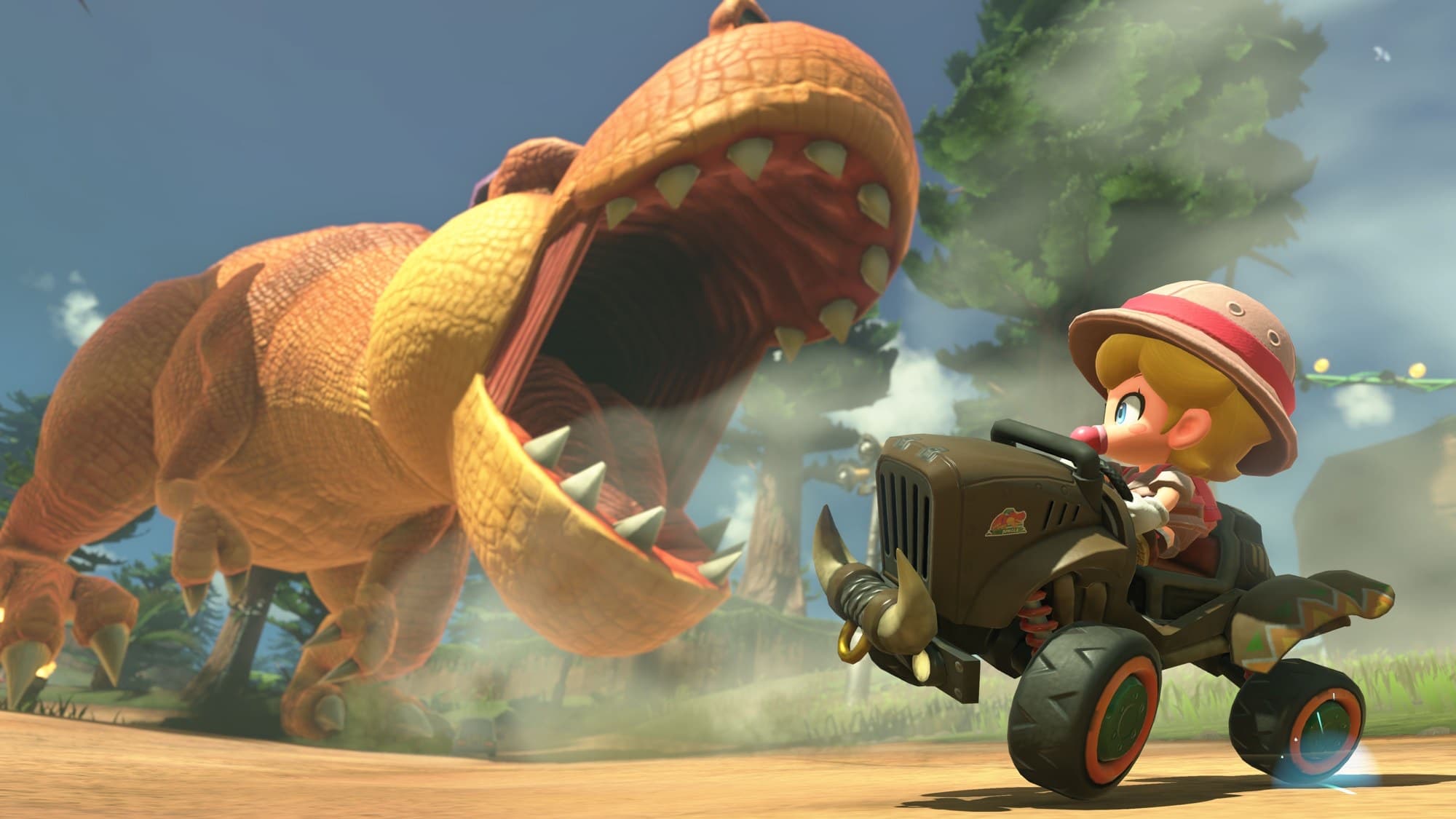 Skärmbild från Mario Kart World