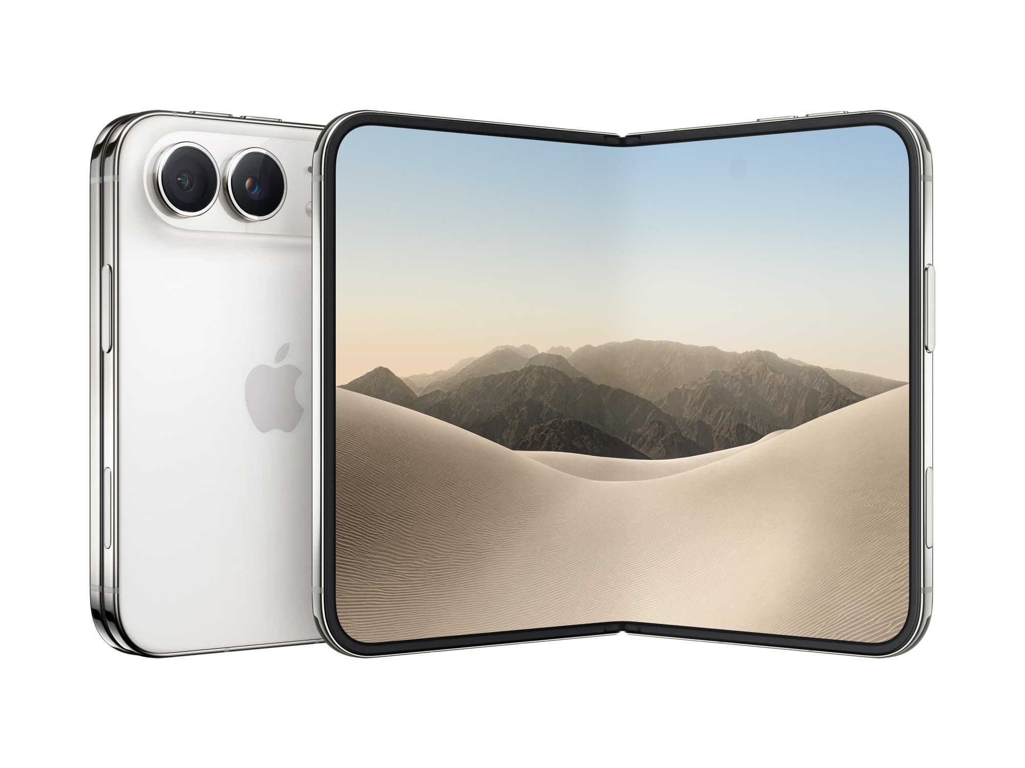 iPhone Duo i stjärnvit