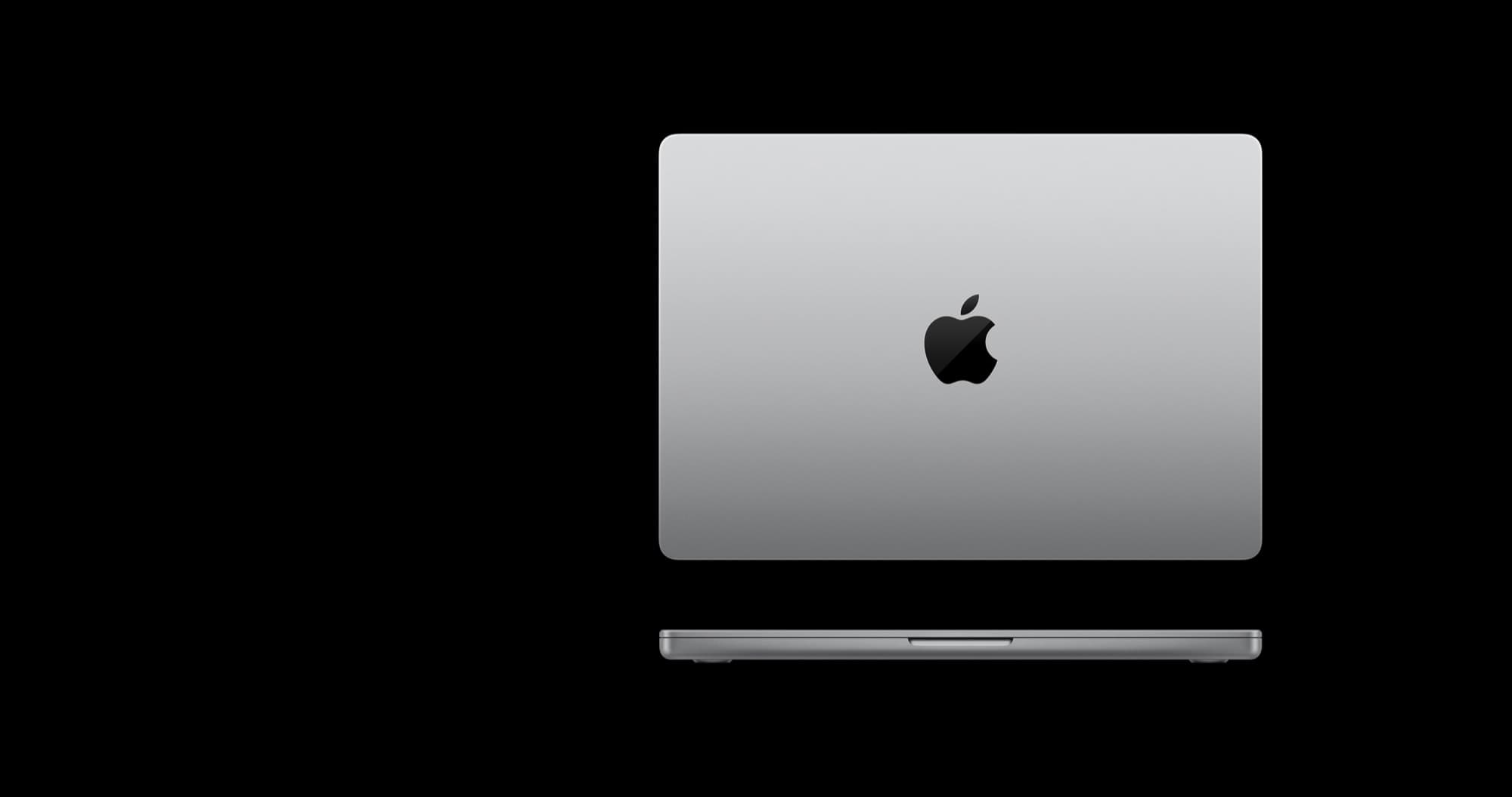 MacBook Pro i silver, stängd