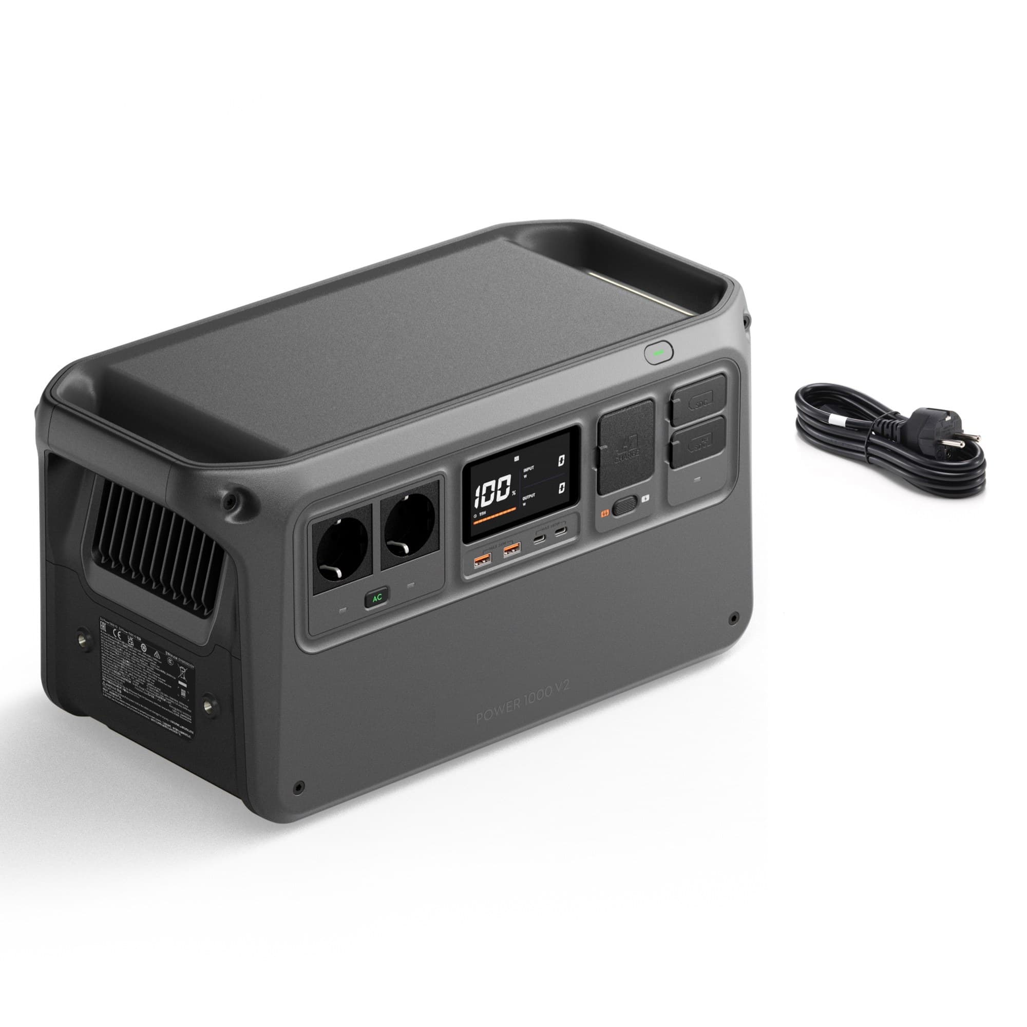 Power 1000 V2 med laddkabel