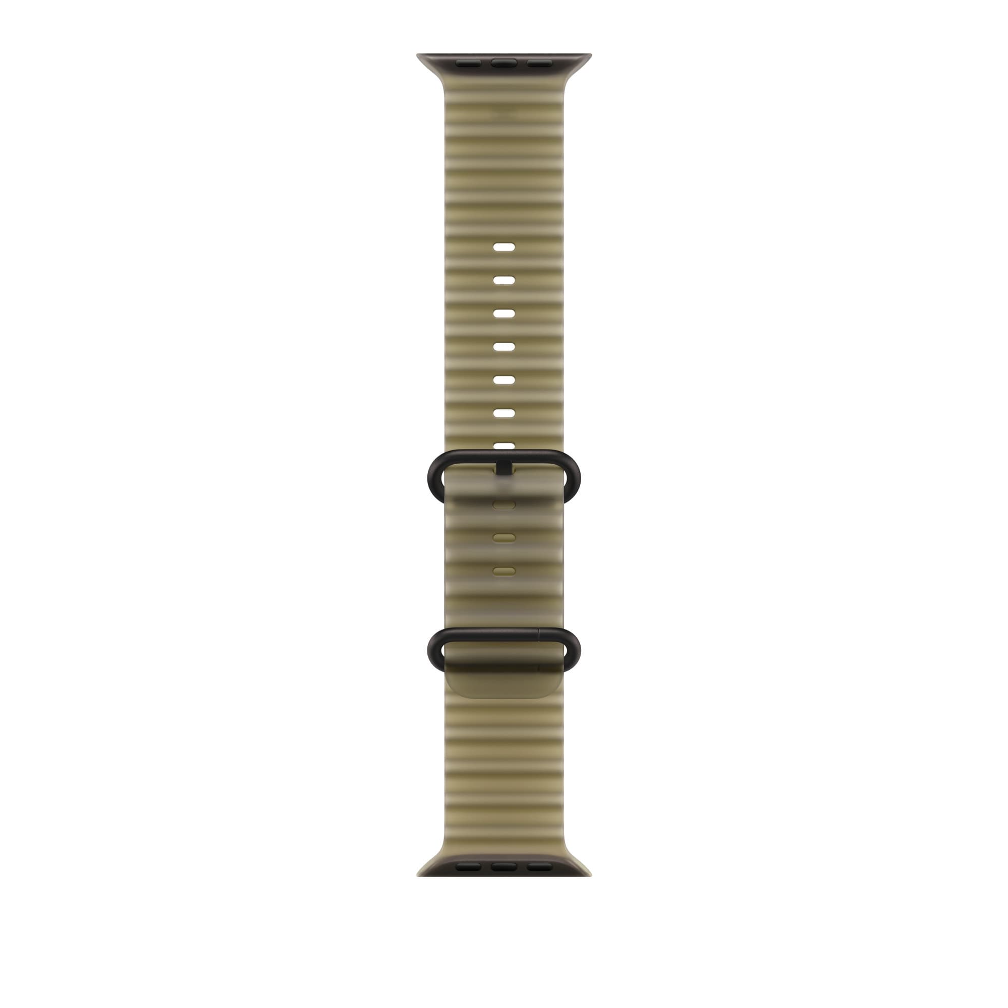 Havsband till Apple Watch i genomlyst tång, svart titan