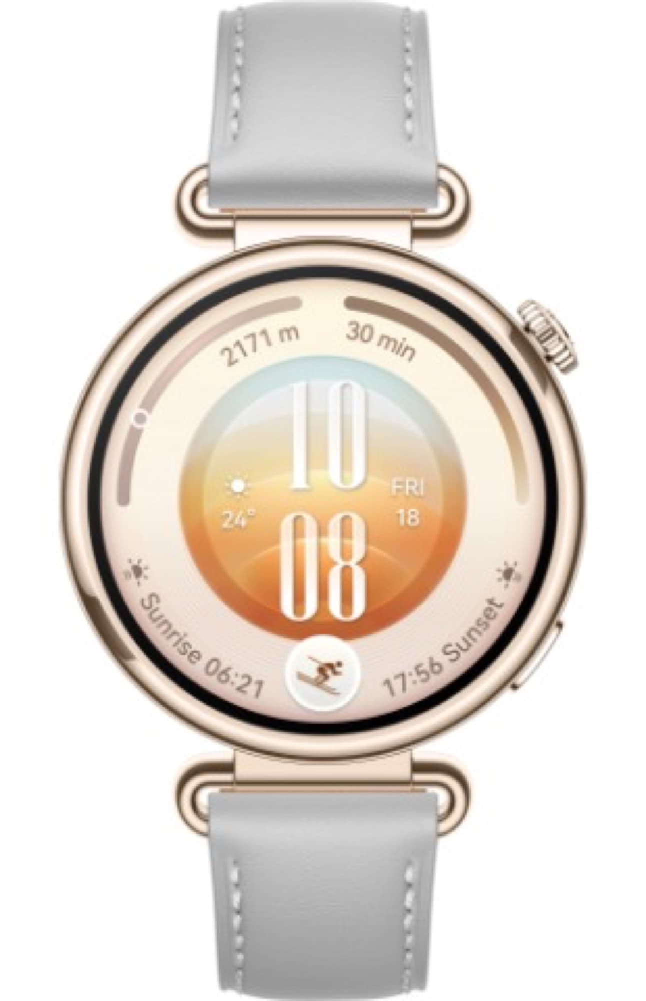 HUAWEI WATCH GT 7 41 mm med grått armband