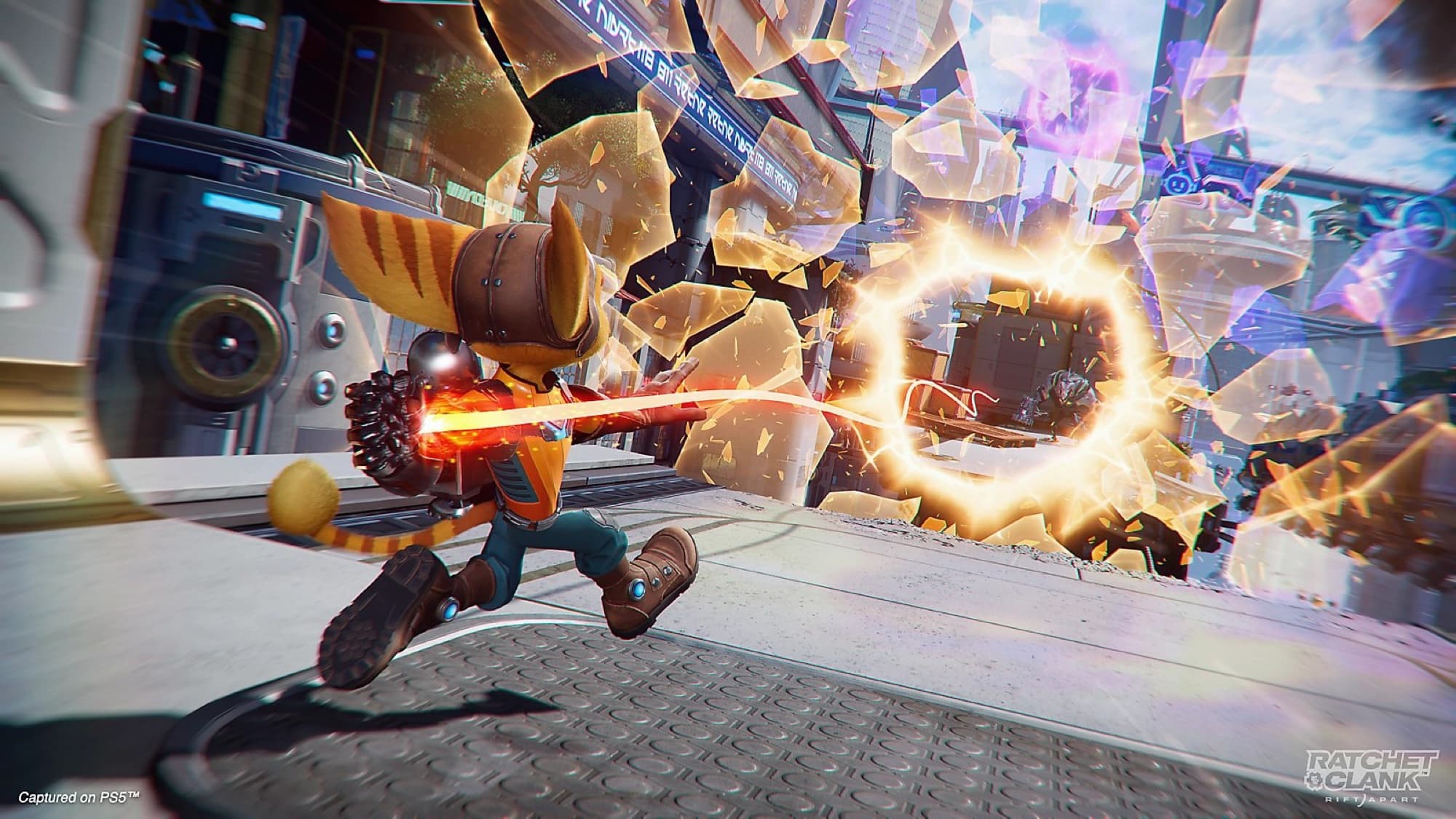 Bild från Ratchet & Clank: Rift Apart