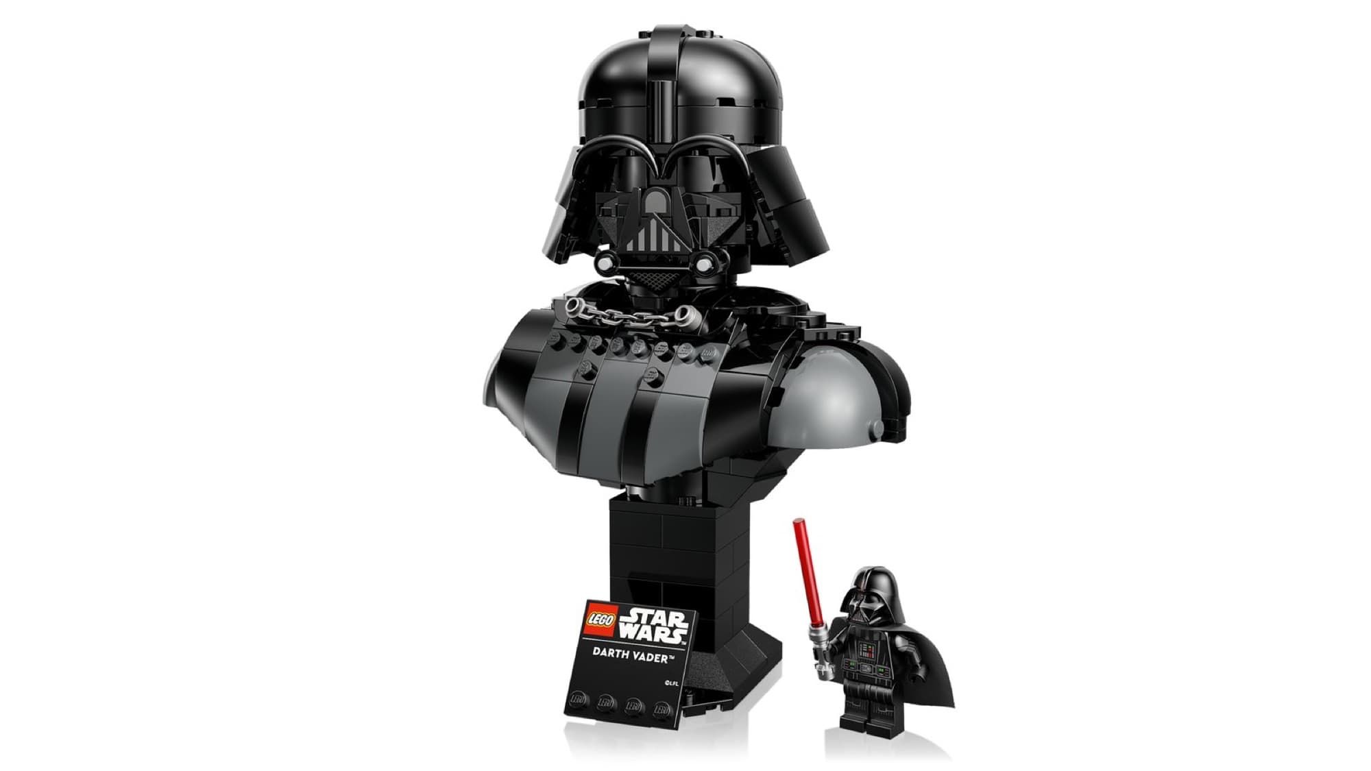 The Darth Vader bust – detail 4
