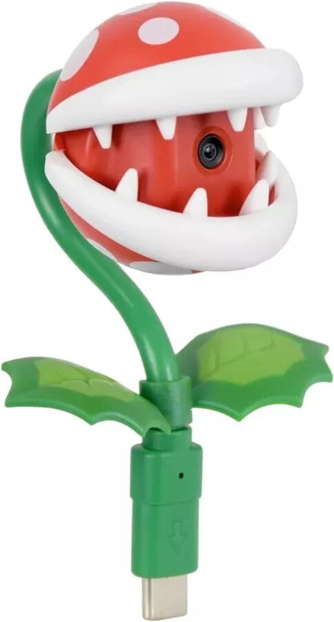 Piranha Plant Camera with USB-C cable