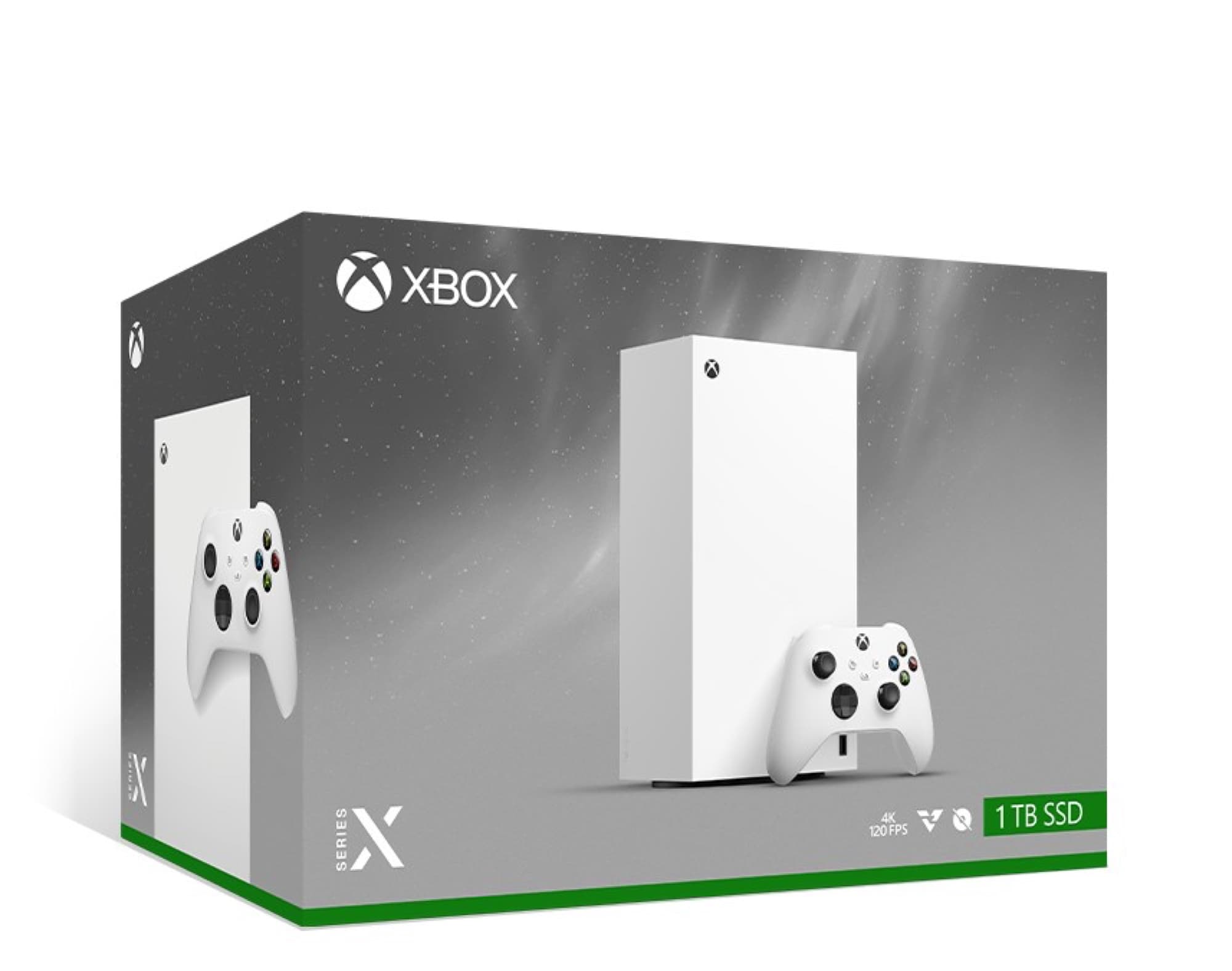 Förpackning Xbox Series X 1 TB Digital Robot White