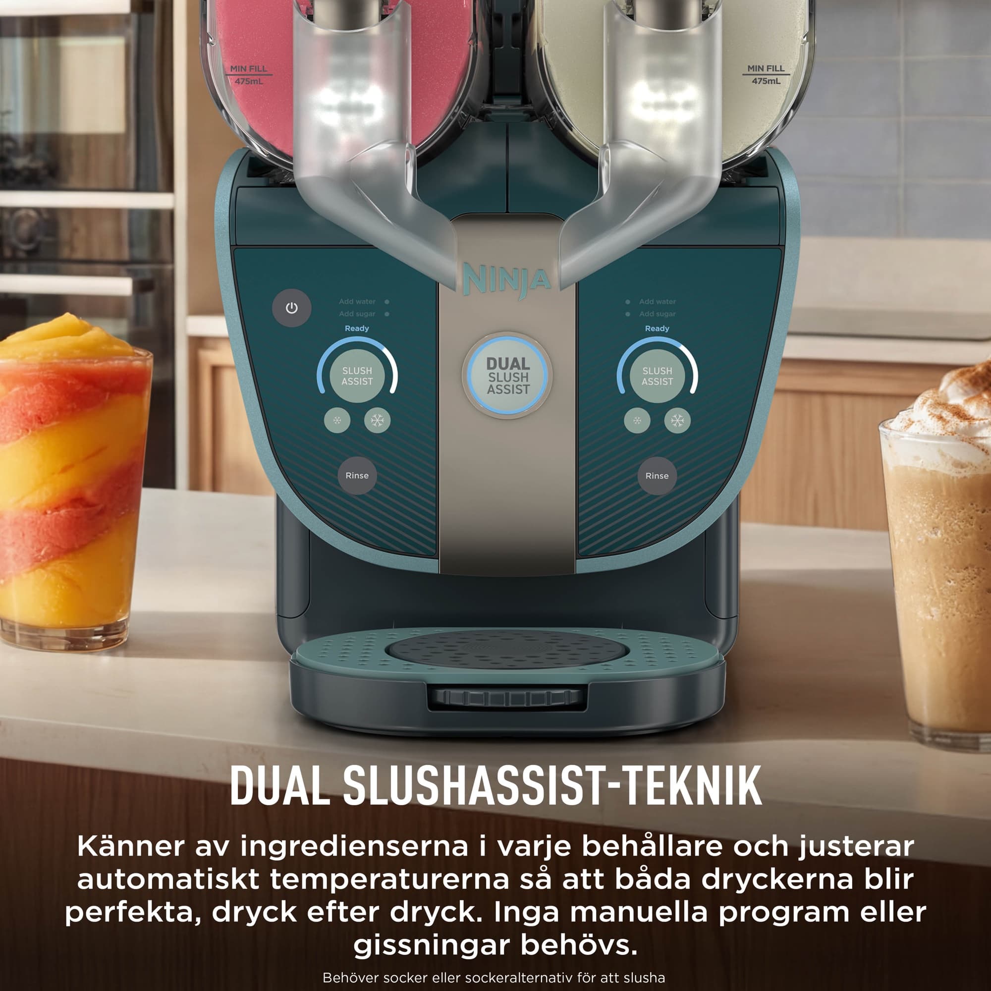 Dual SlushAssist-knappen