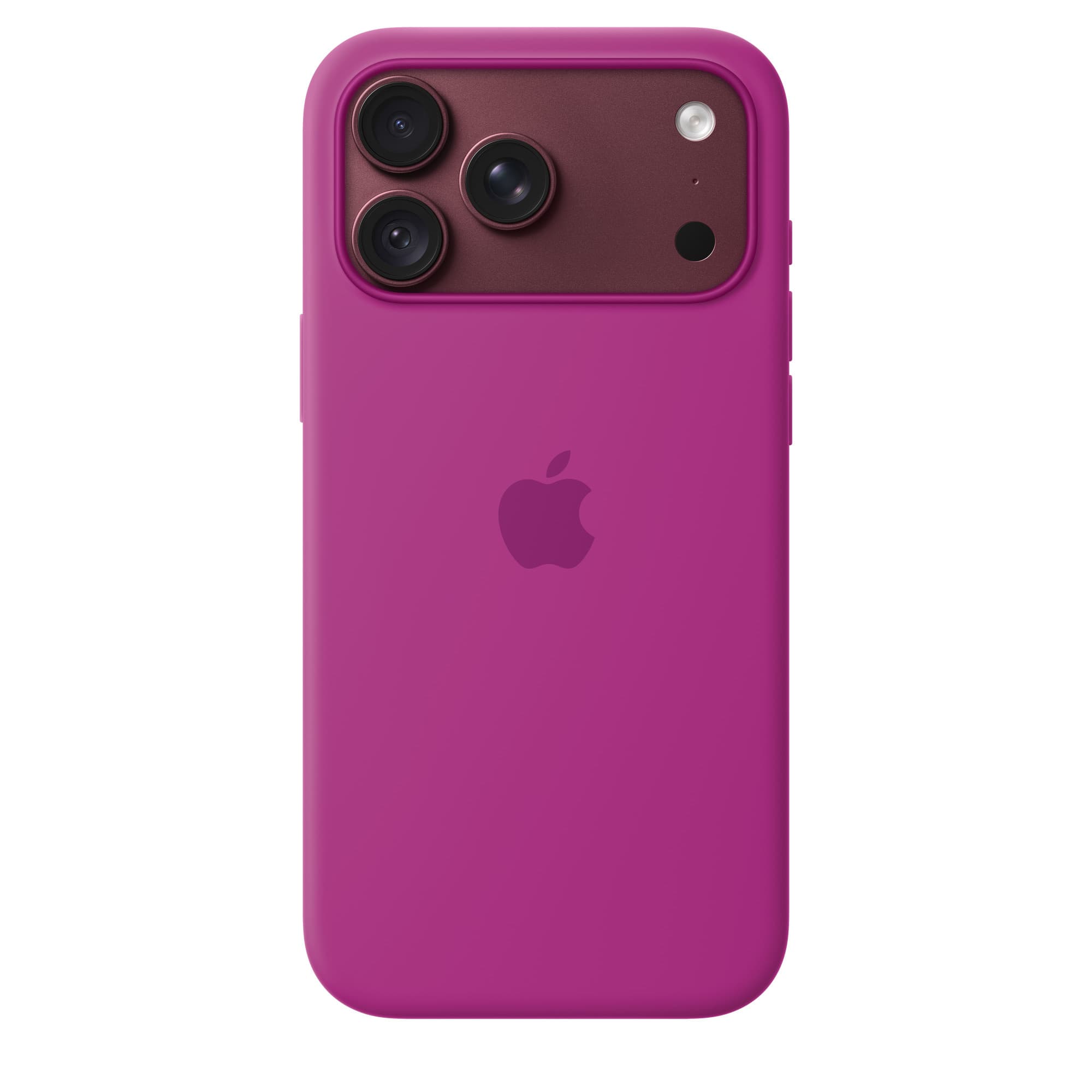 Silikonskal med MagSafe till iPhone 18 Pro och 18 Pro Max – iPhone 18 Pro Max i magenta