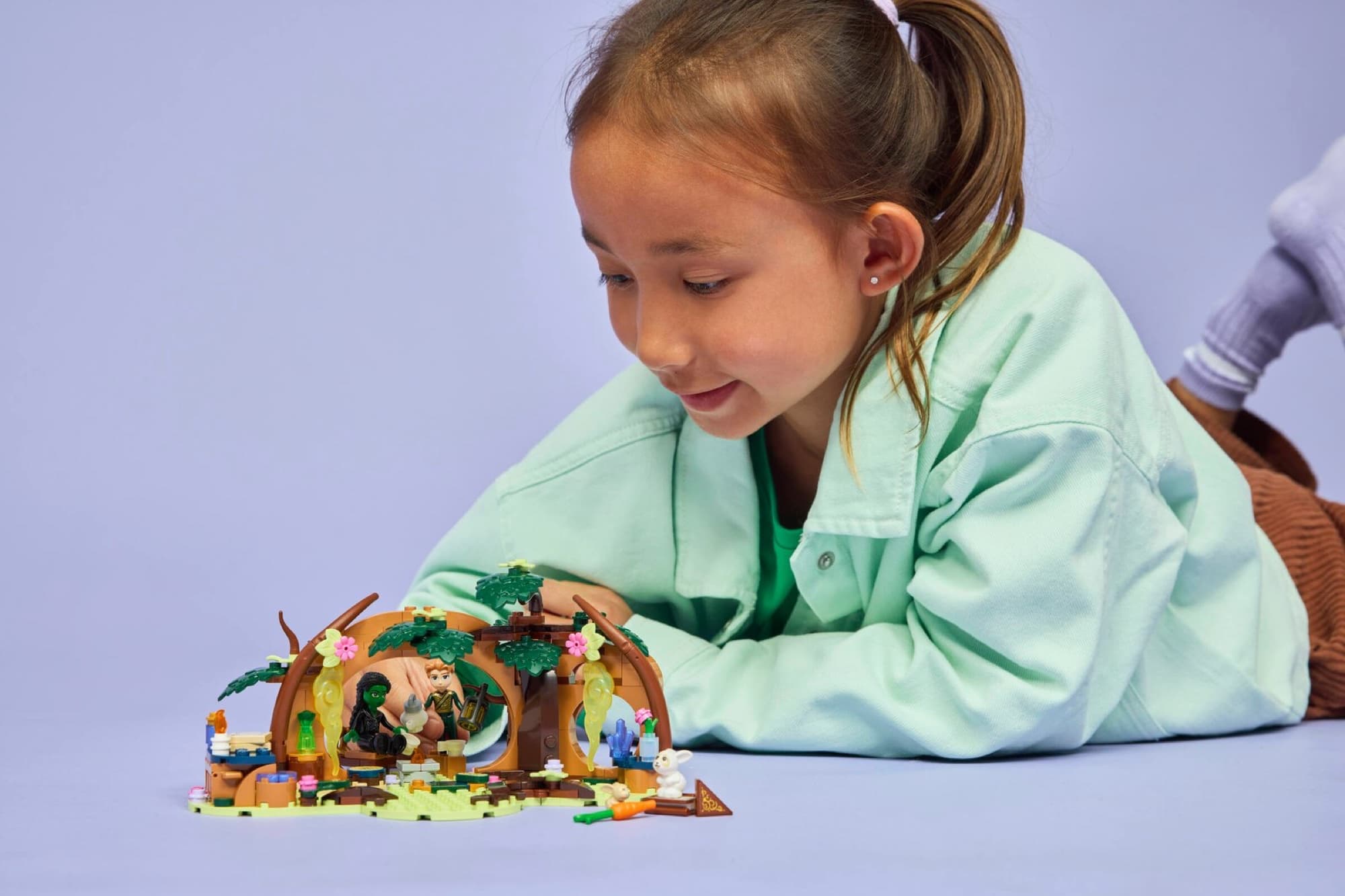 Elphabas gömställe i LEGO när det byggs och används