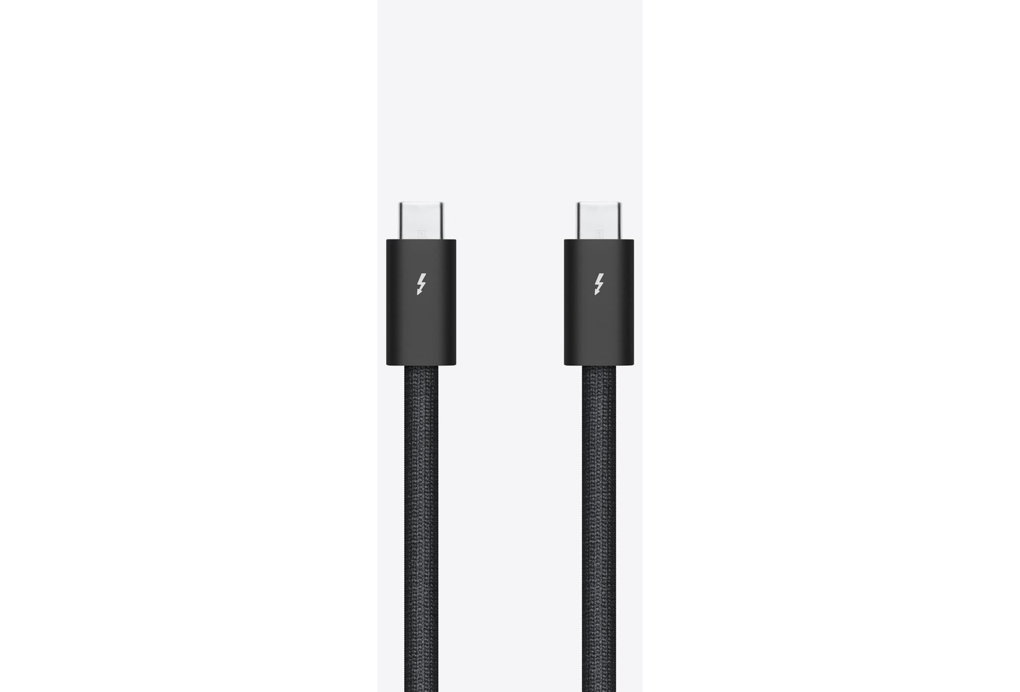 Medföljande Thunderbolt 5 Pro-kabel