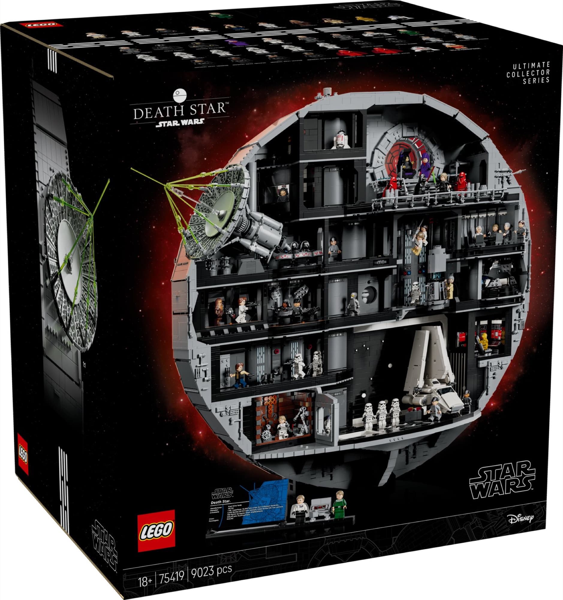Dödsstjärnan – detalj 1