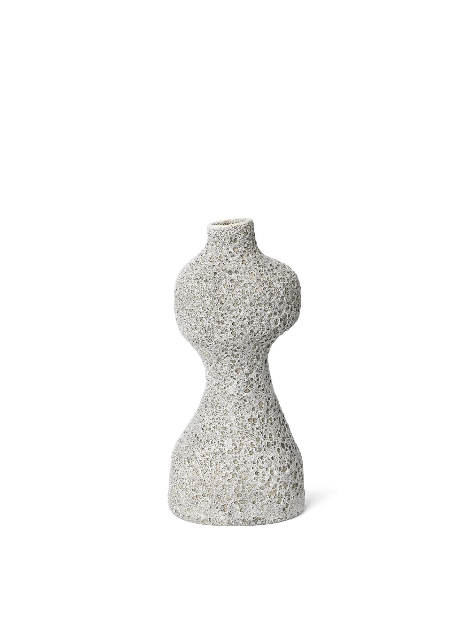 Ferm Living Yara vas – H 30,5 cm, Grey Pumice