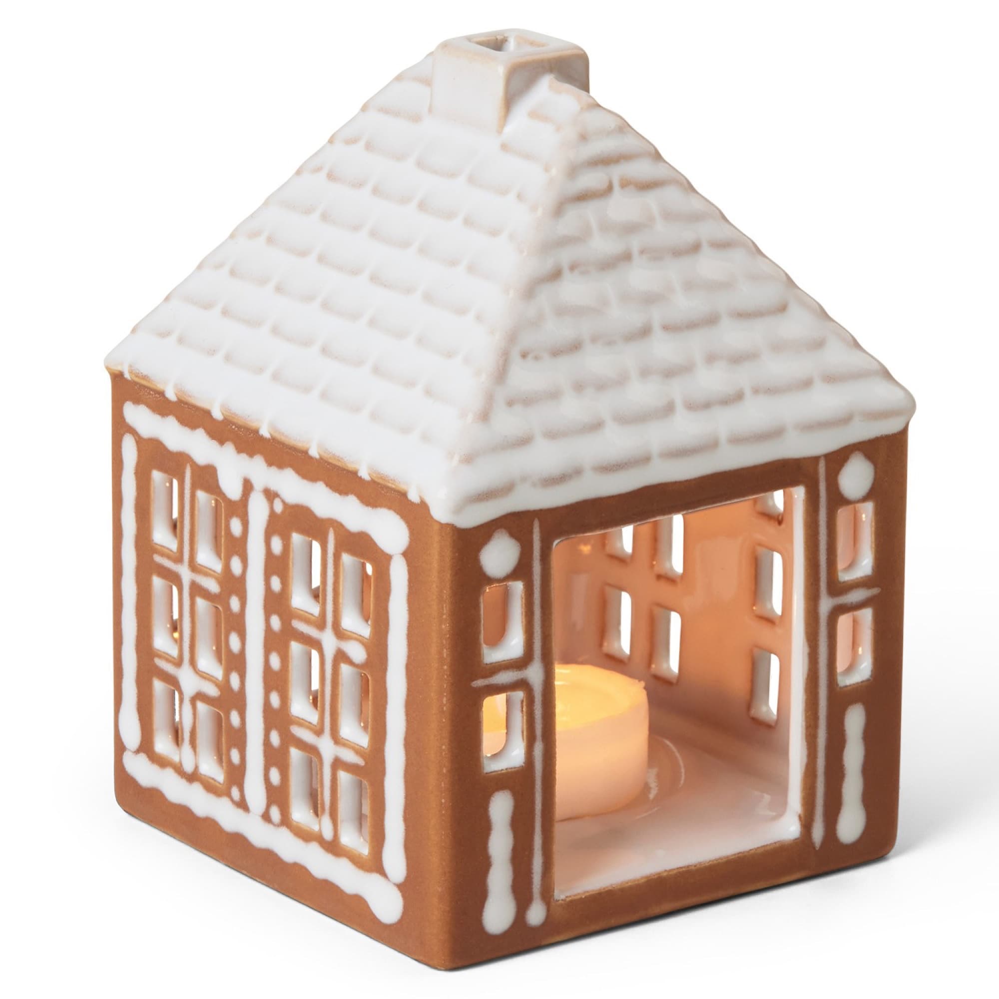 Tänd Gingerbread ljuslykta