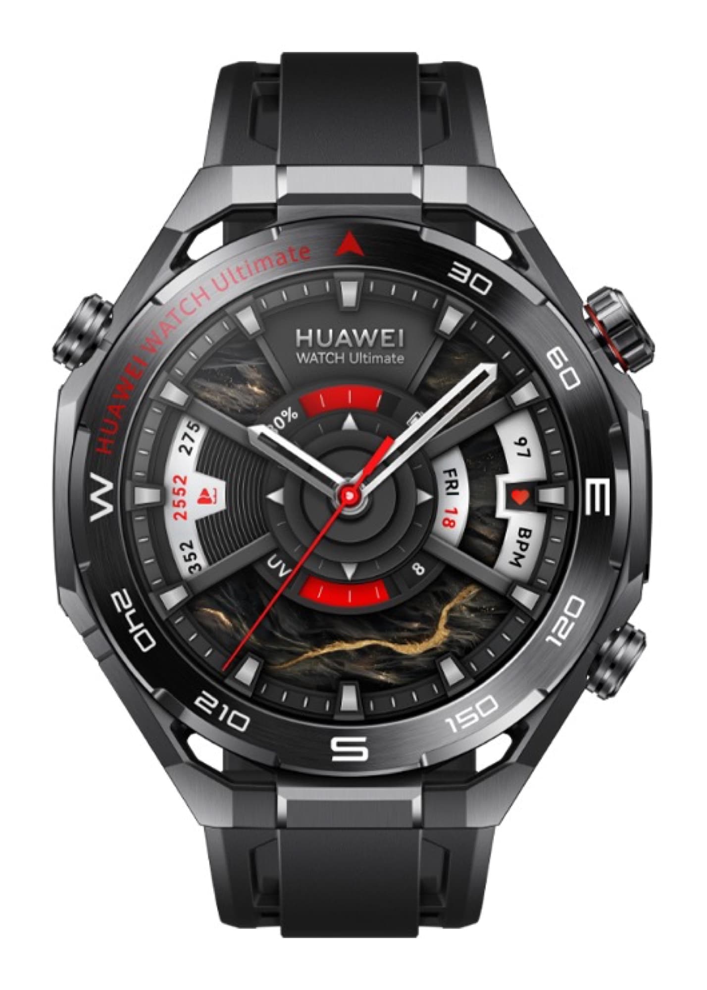 HUAWEI WATCH Ultimate 2 i svart