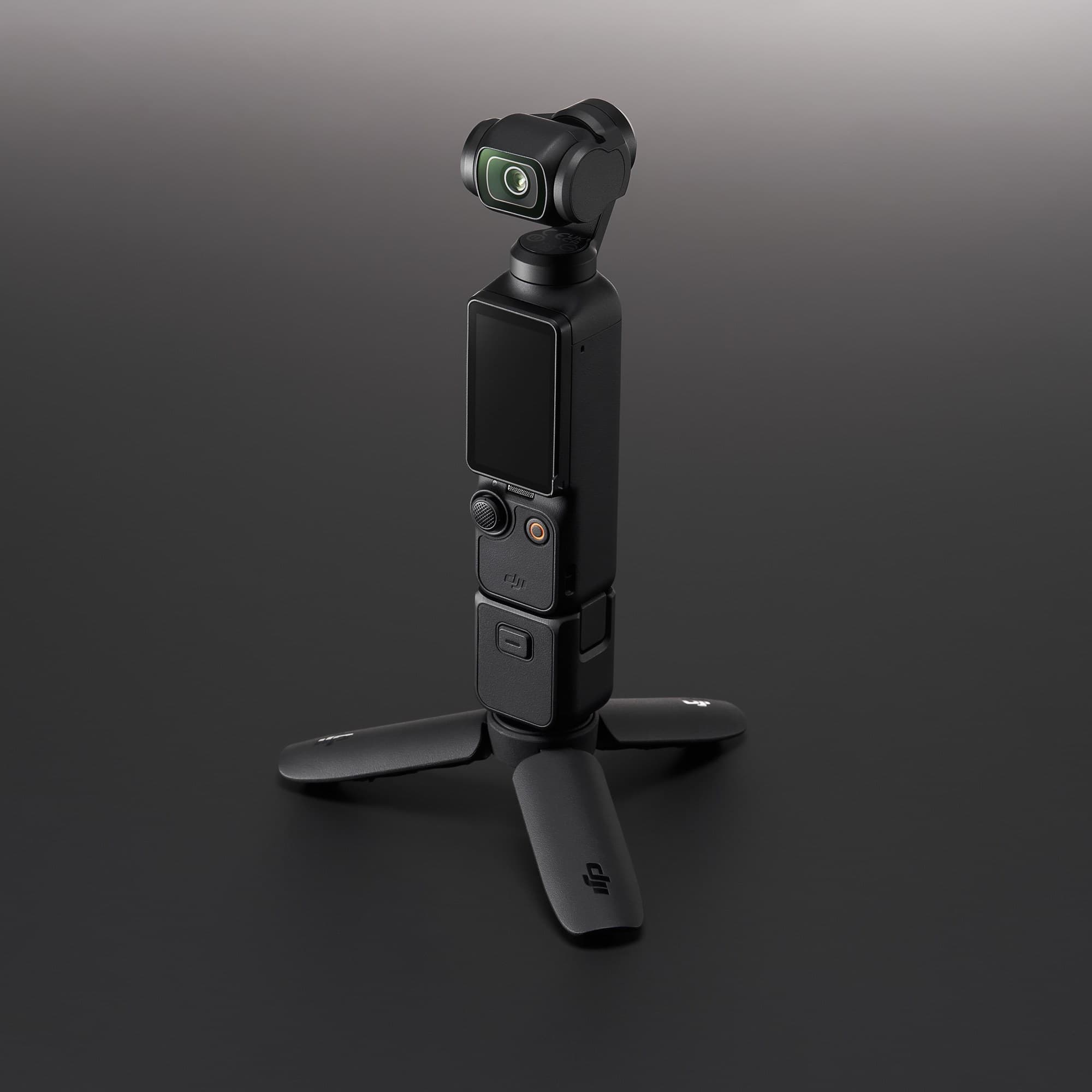 Osmo Pocket 3 på stativet