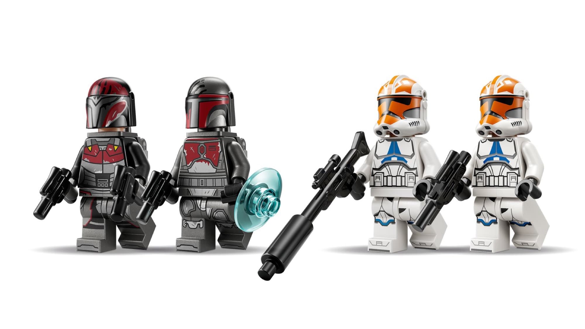Mandalorians and clone troopers – detail 2
