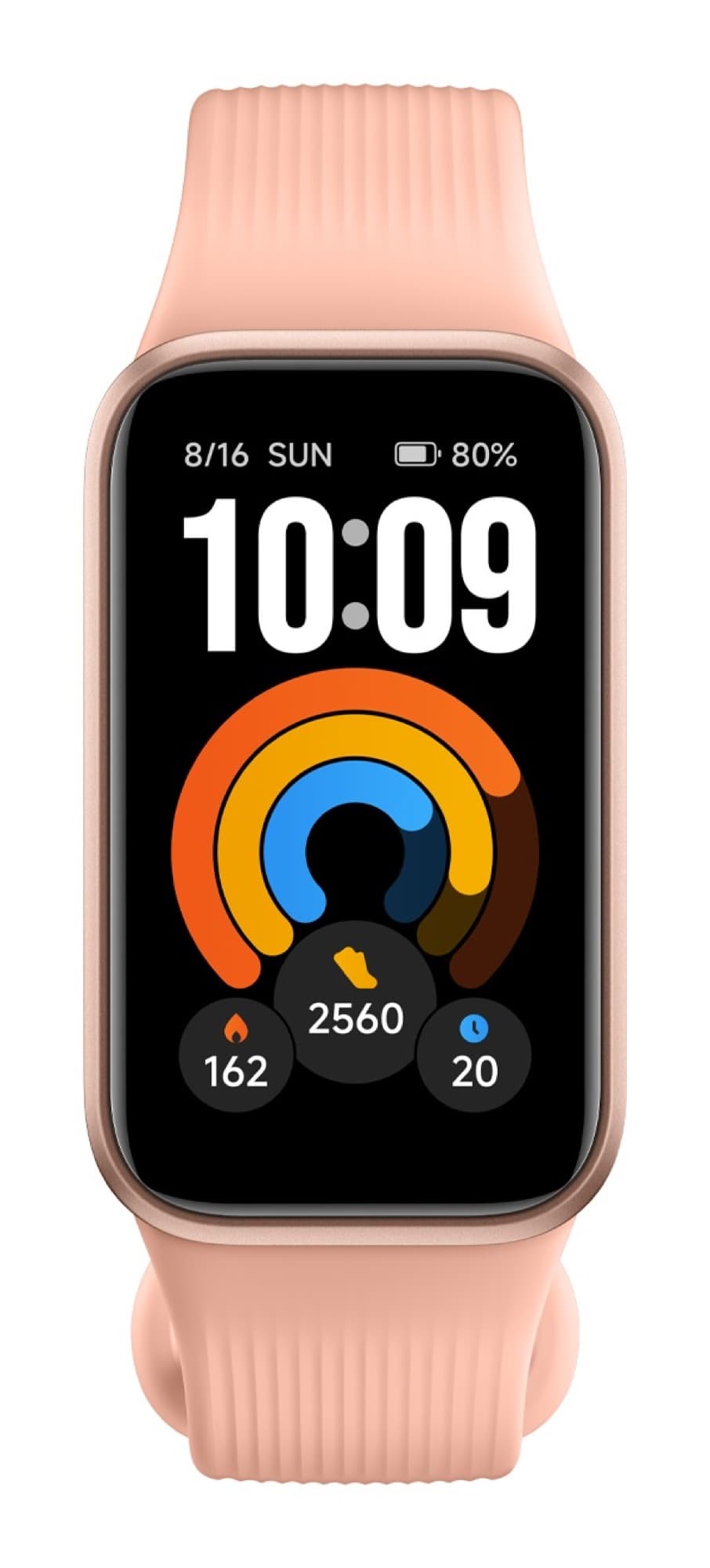 Smart Band 11 Active i Pomelo Pink framifrån