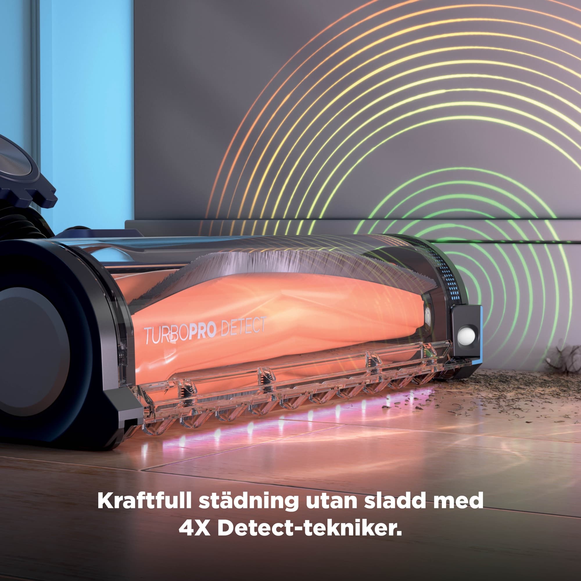 Munstycket med Detect-teknik