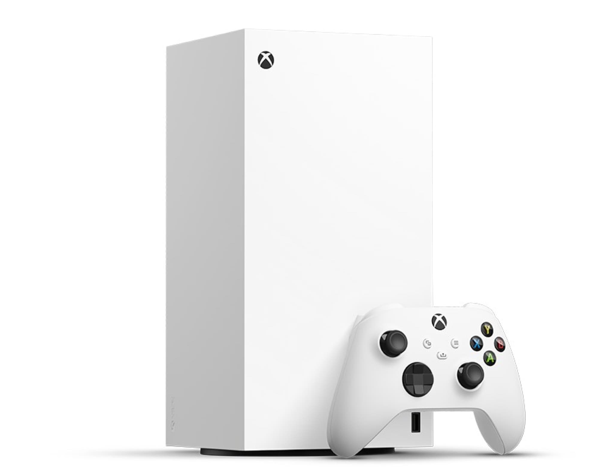 Xbox Series X 1 TB Digital Robot White med handkontroll