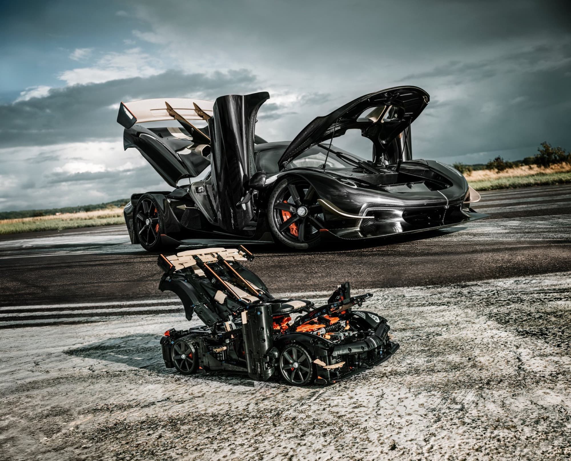 Koenigsegg i LEGO Technic – detalj 6
